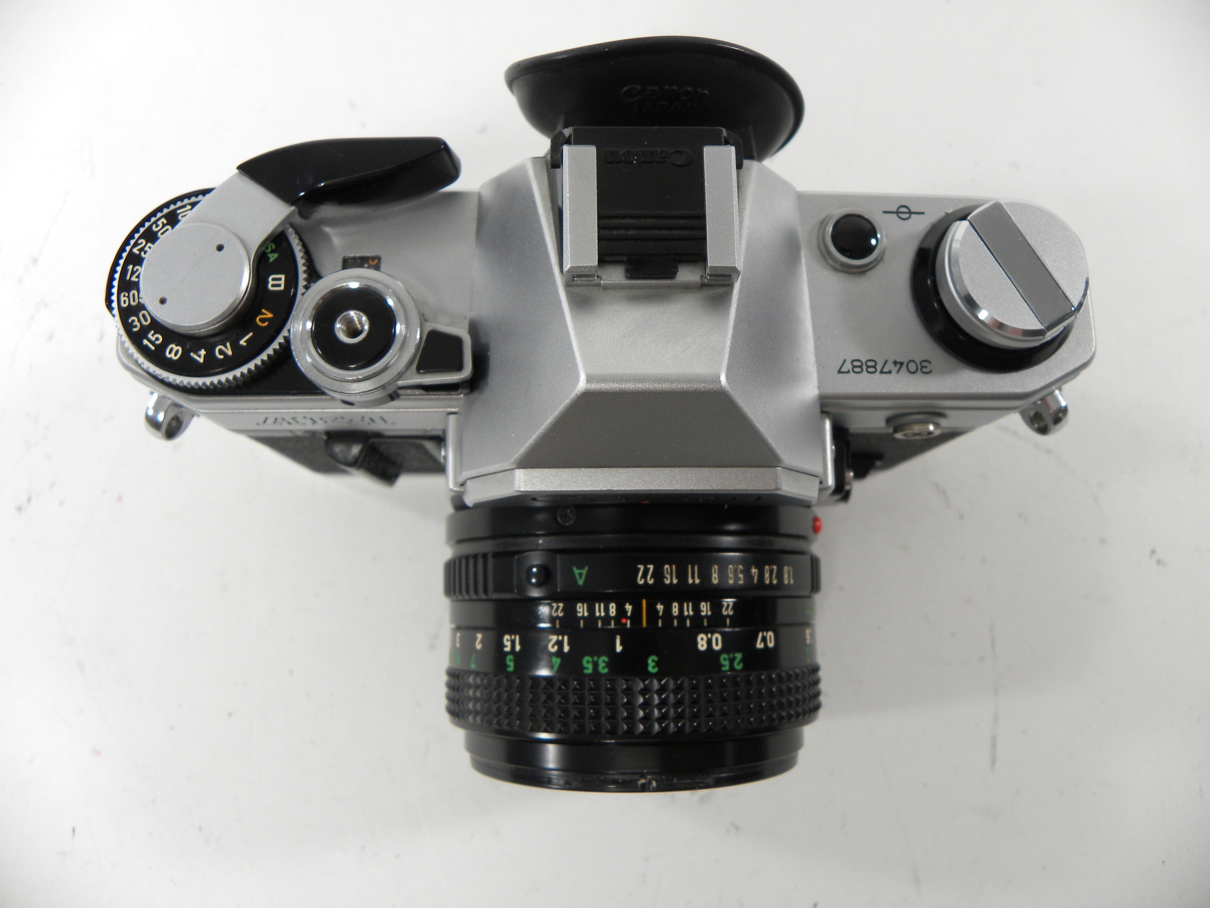Canon AE-1 35mm SLR w/FD 50mm f1.8