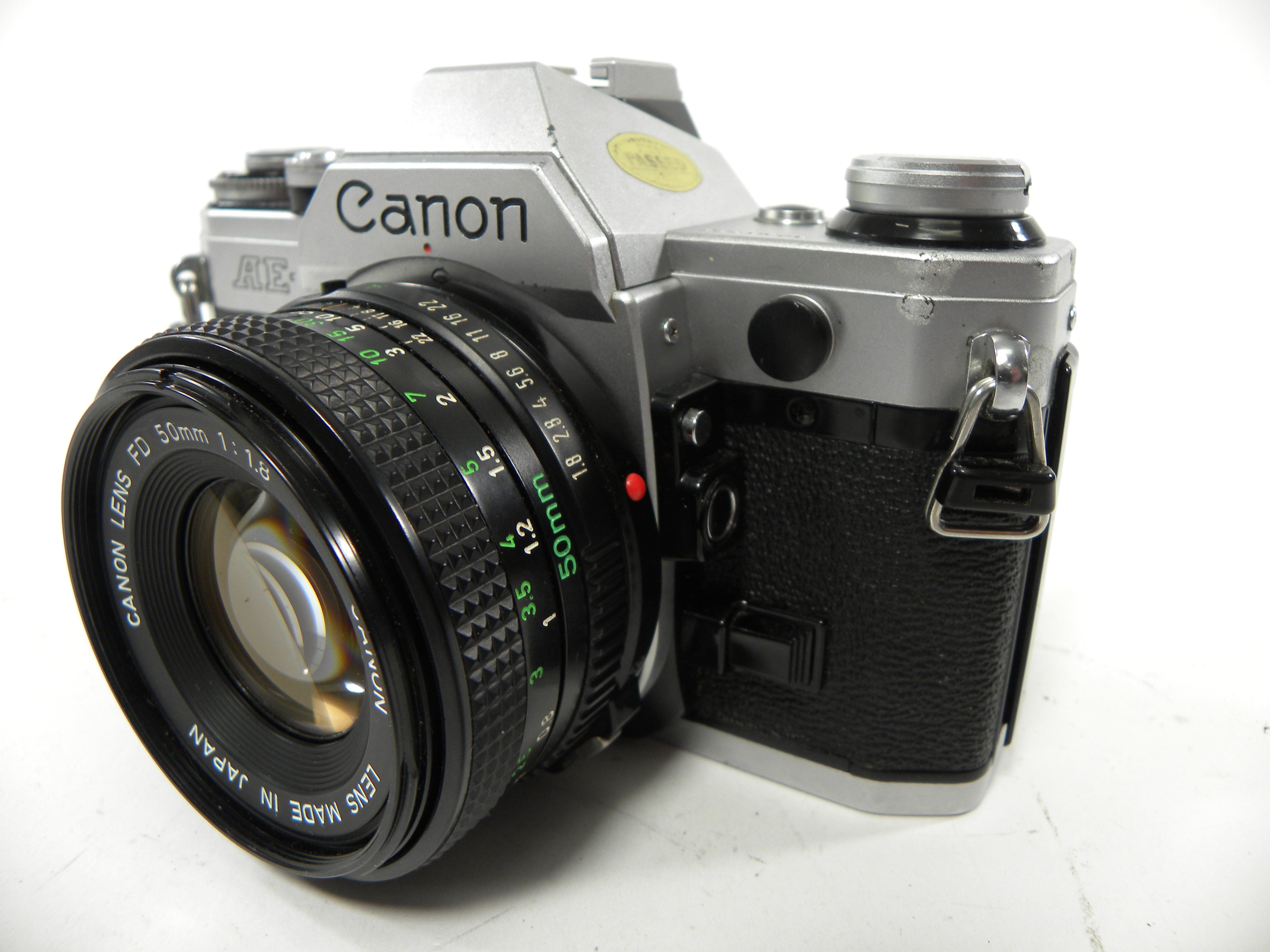Canon AE-1 35mm SLR w/FD 50mm f1.8