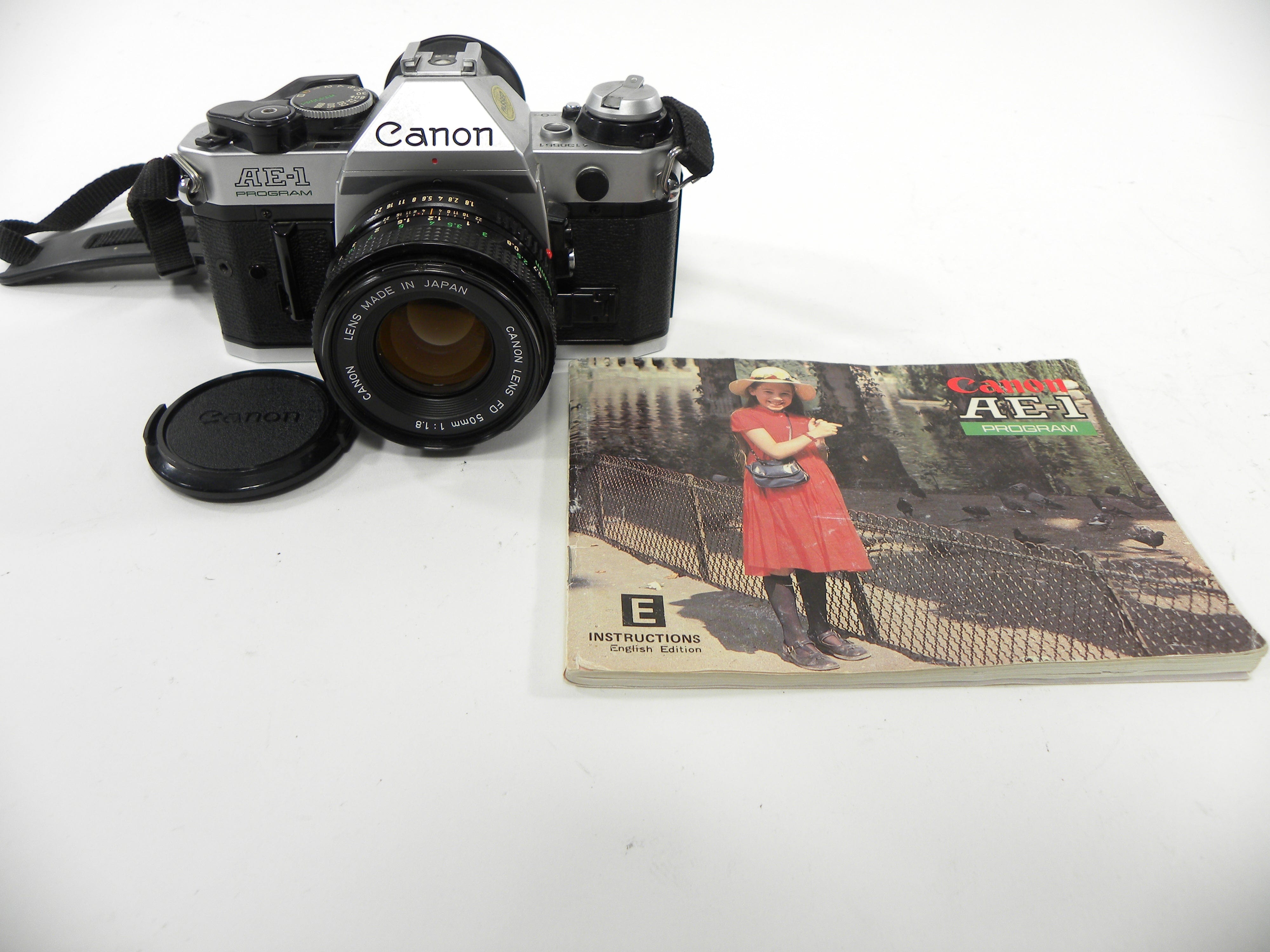 Canon AE-1 35mm SLR w/FD 50mm f1.8