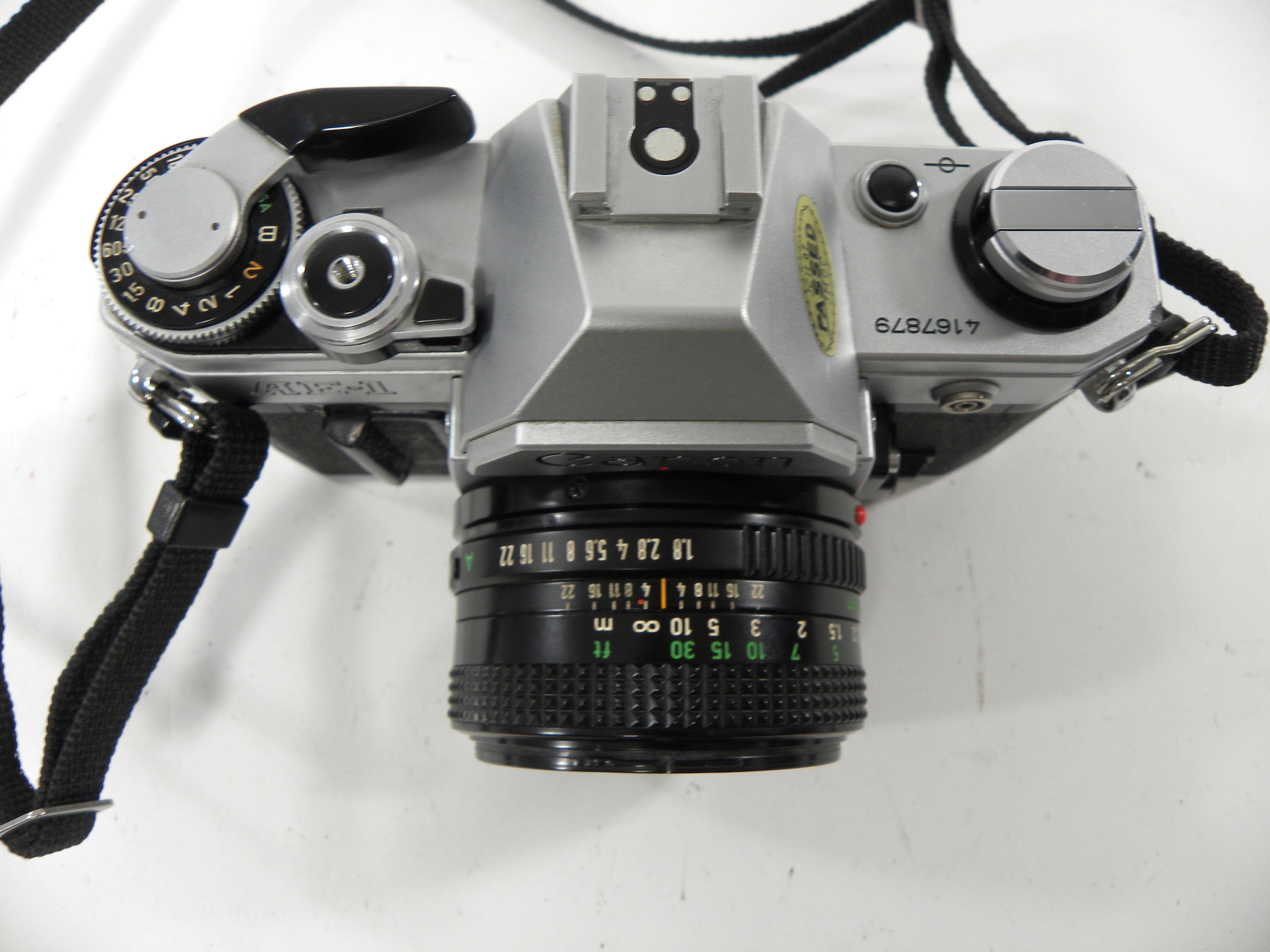 Canon AE-1 35mm SLR w/FD 50mm f1.8