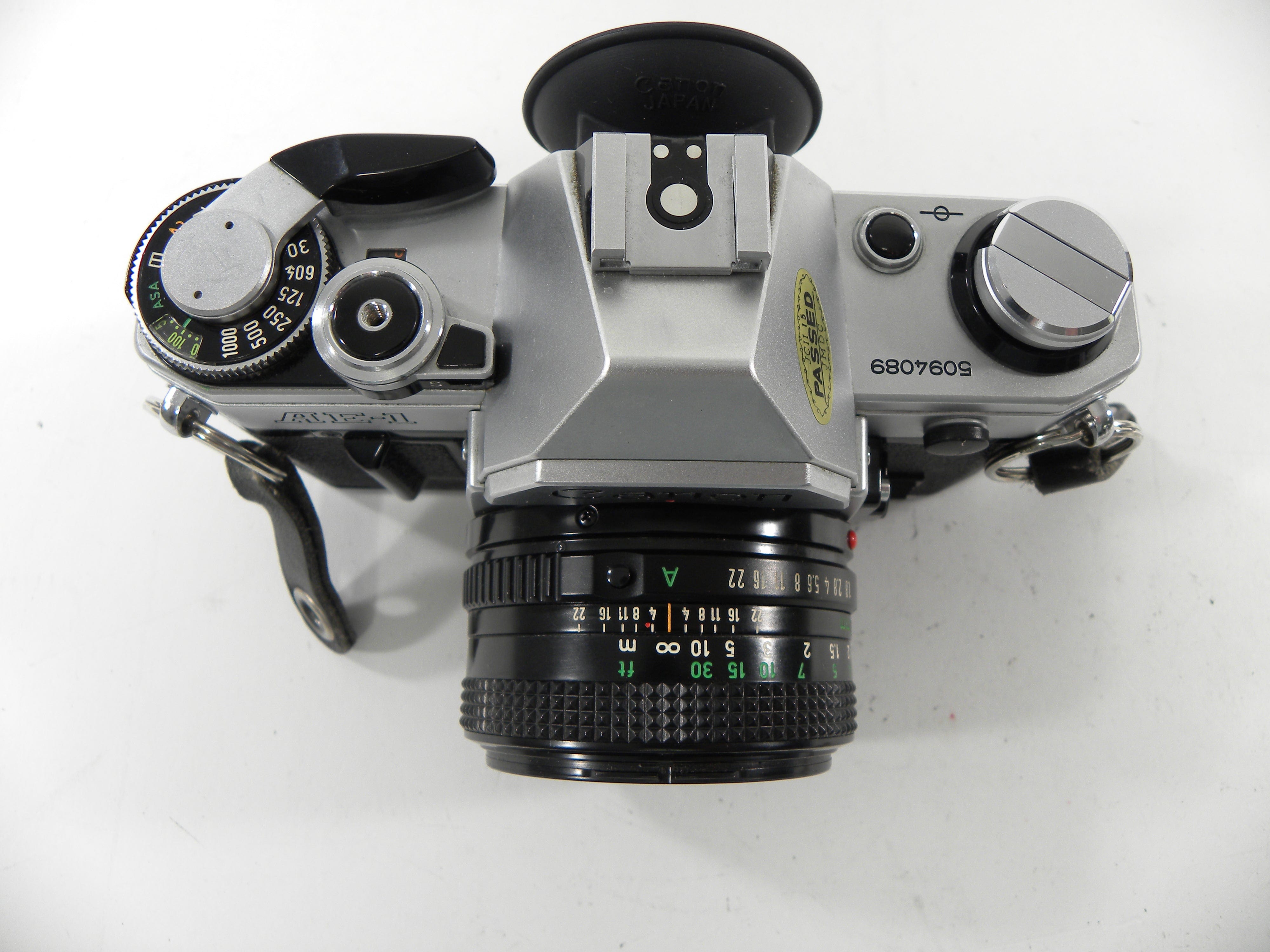 Canon AE-1 35mm SLR w/FD 50mm f1.8