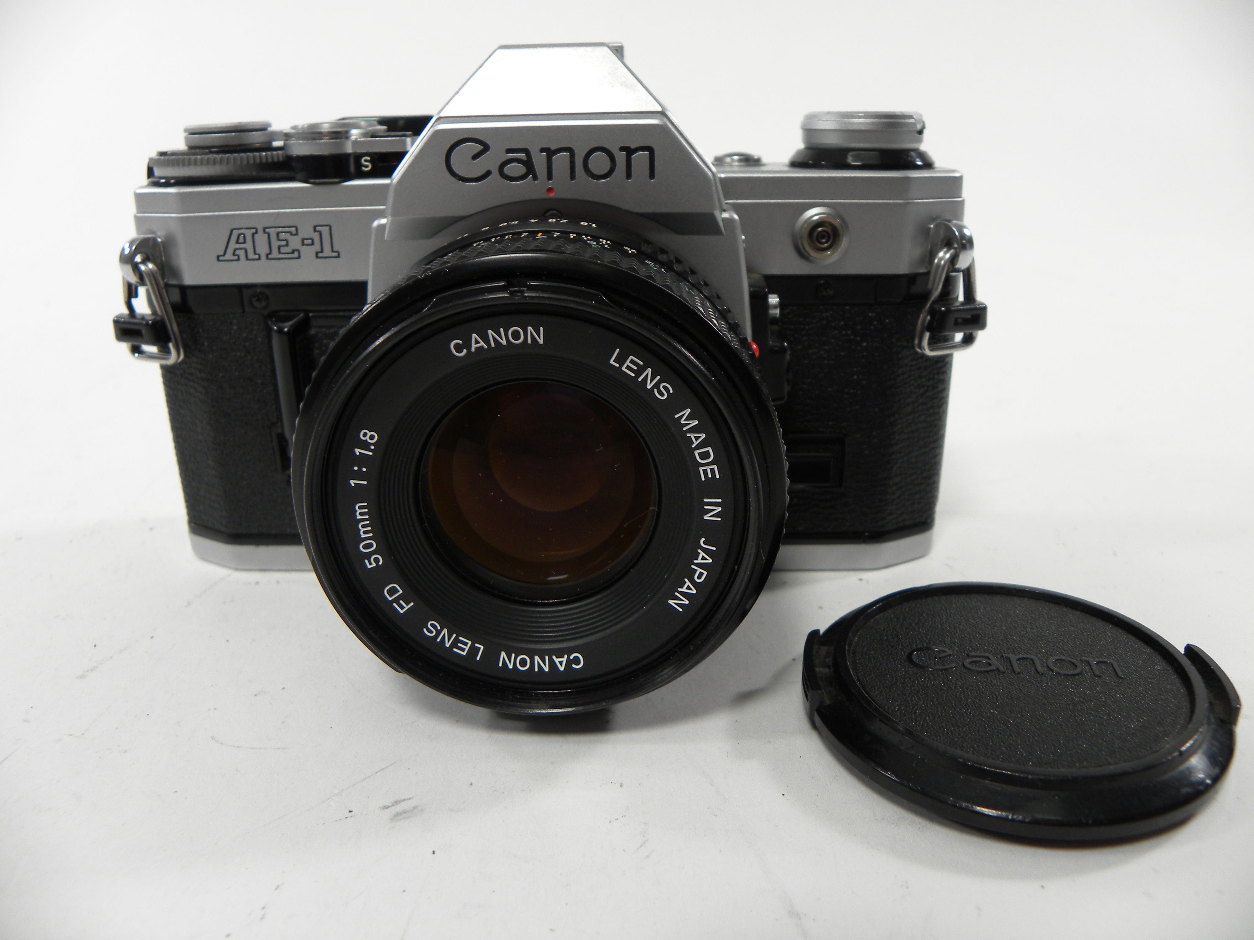 Canon AE-1 35mm SLR w/FD 50mm f1.8