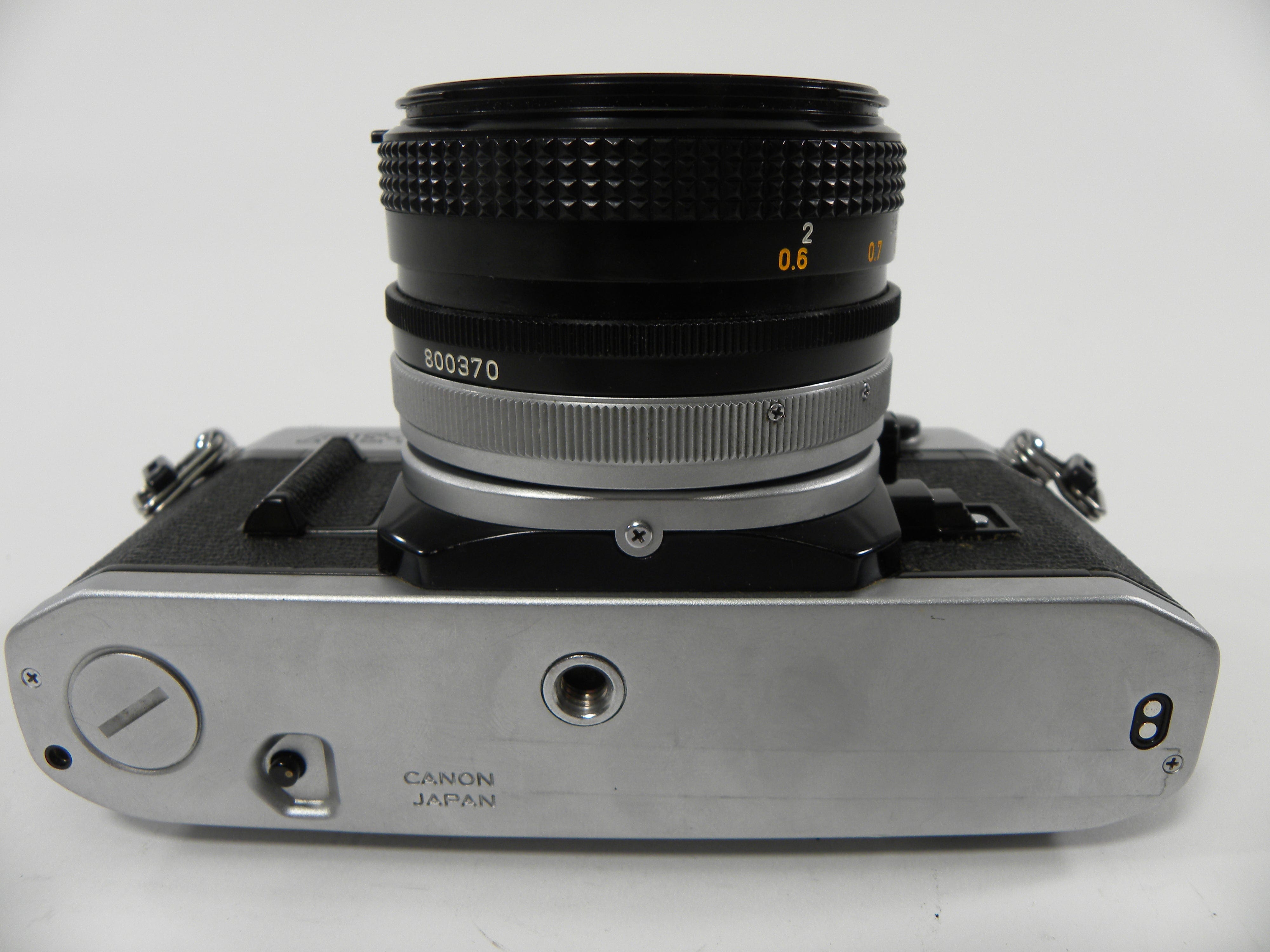 Canon AE-1 35mm SLR w/FD 50mm f1.8 S.C.