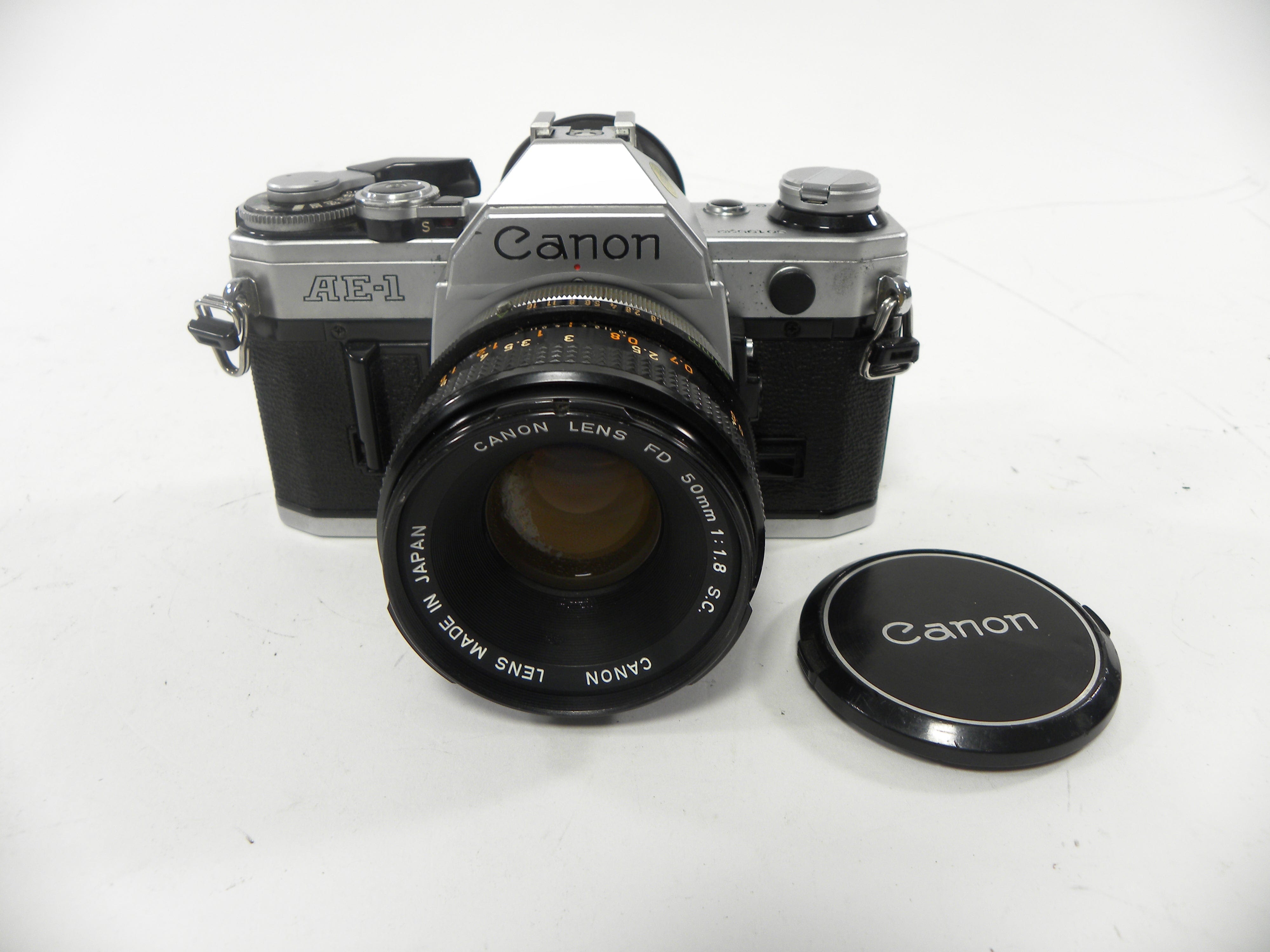 Canon AE-1 35mm SLR w/FD 50mm f1.8 S.C.