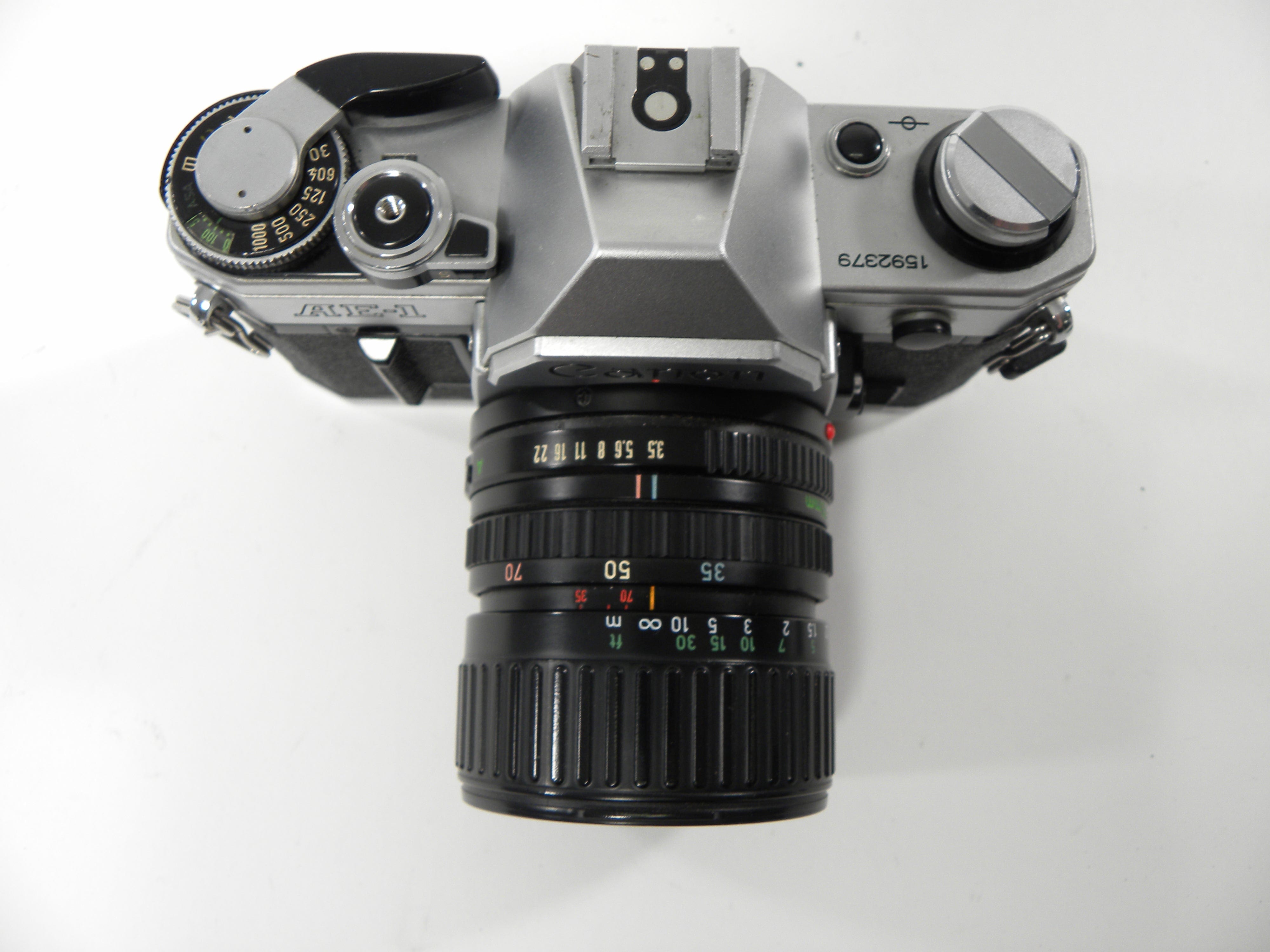 Canon AE-1 35mm SLR w/FD Zoom 35-70mm f3.5-4.5