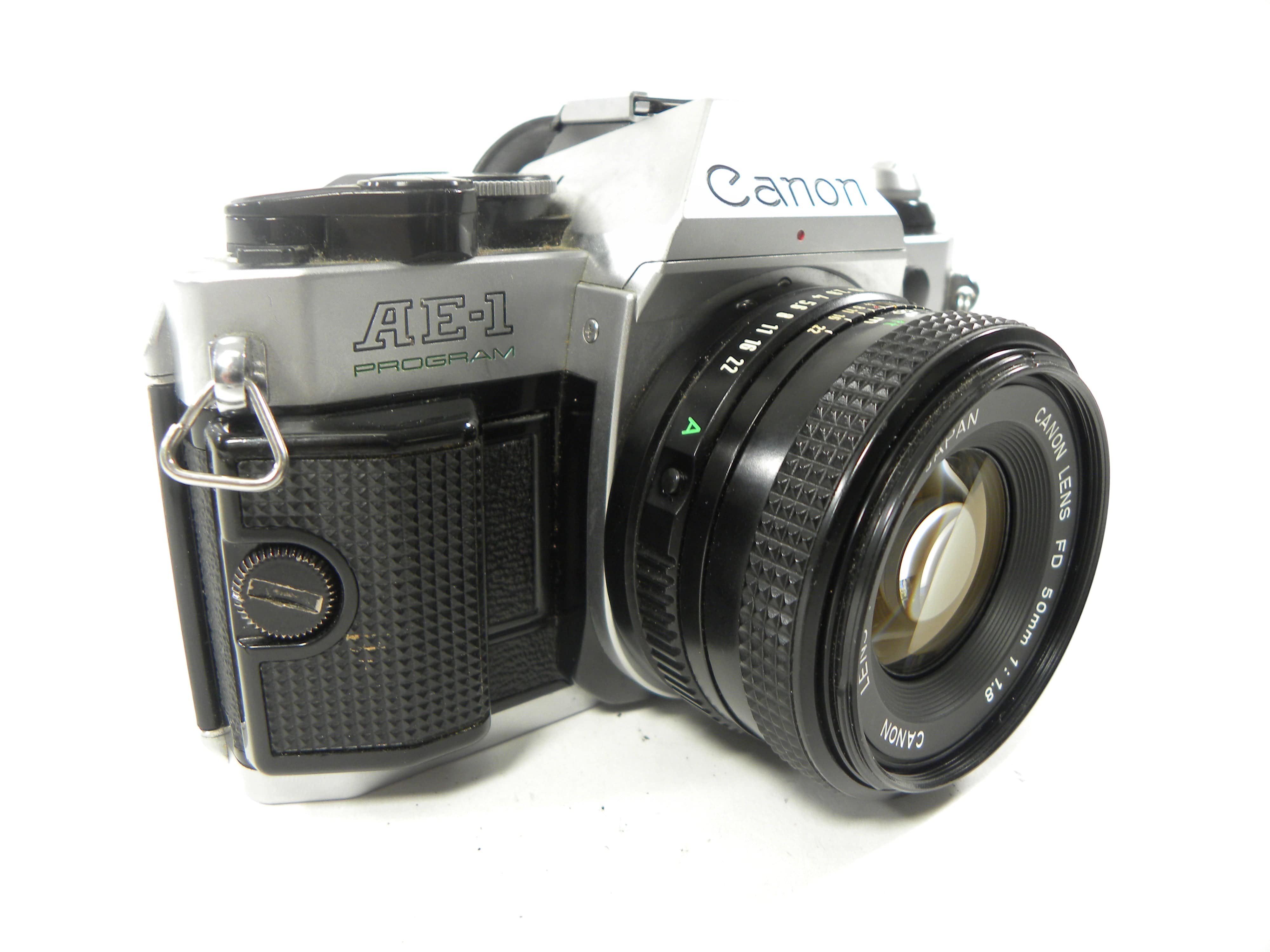 Canon AE-1 Program 35mm SLR w/FD 50mm f1.8