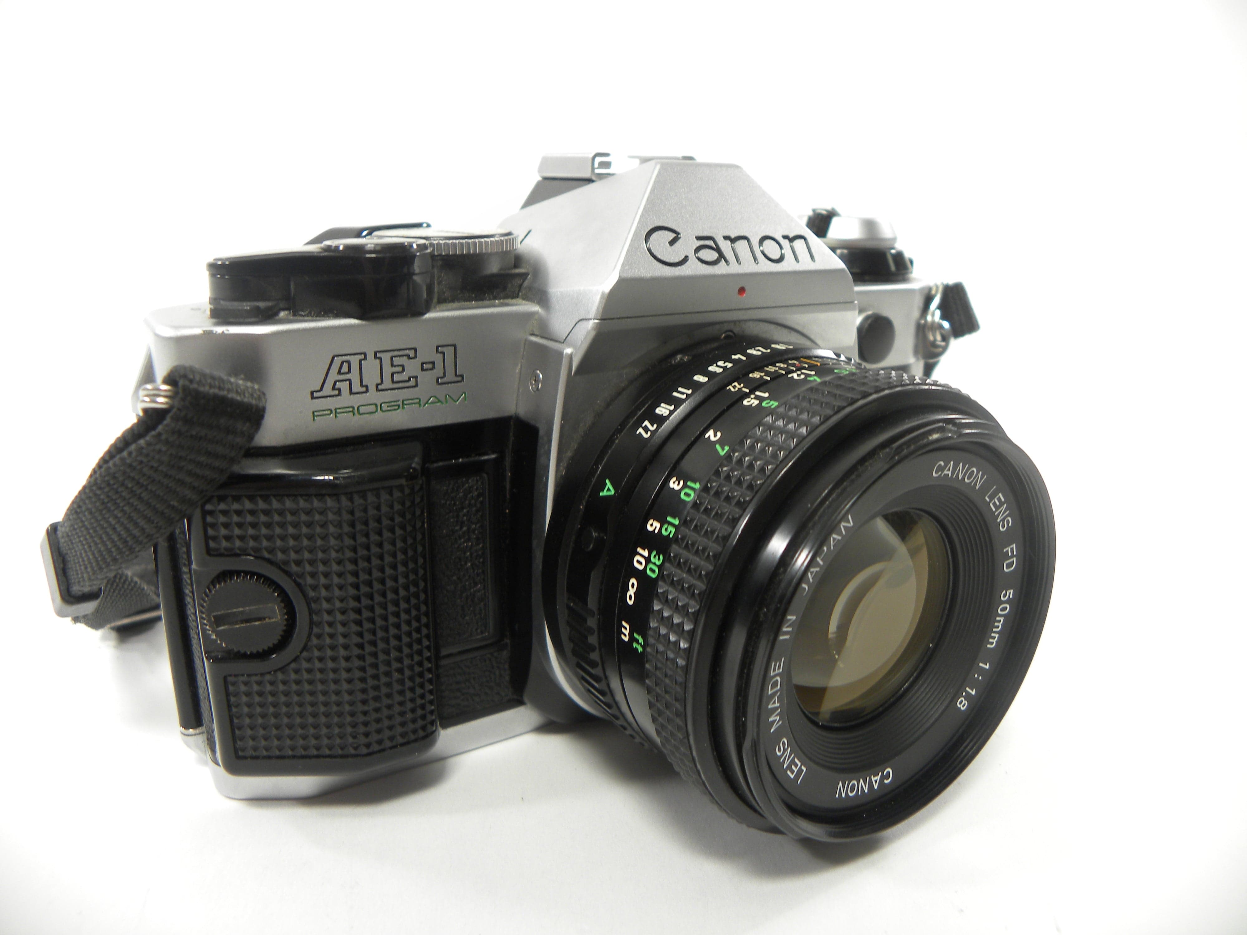 Canon AE-1 Program 35mm SLR w/FD 50mm f1.8