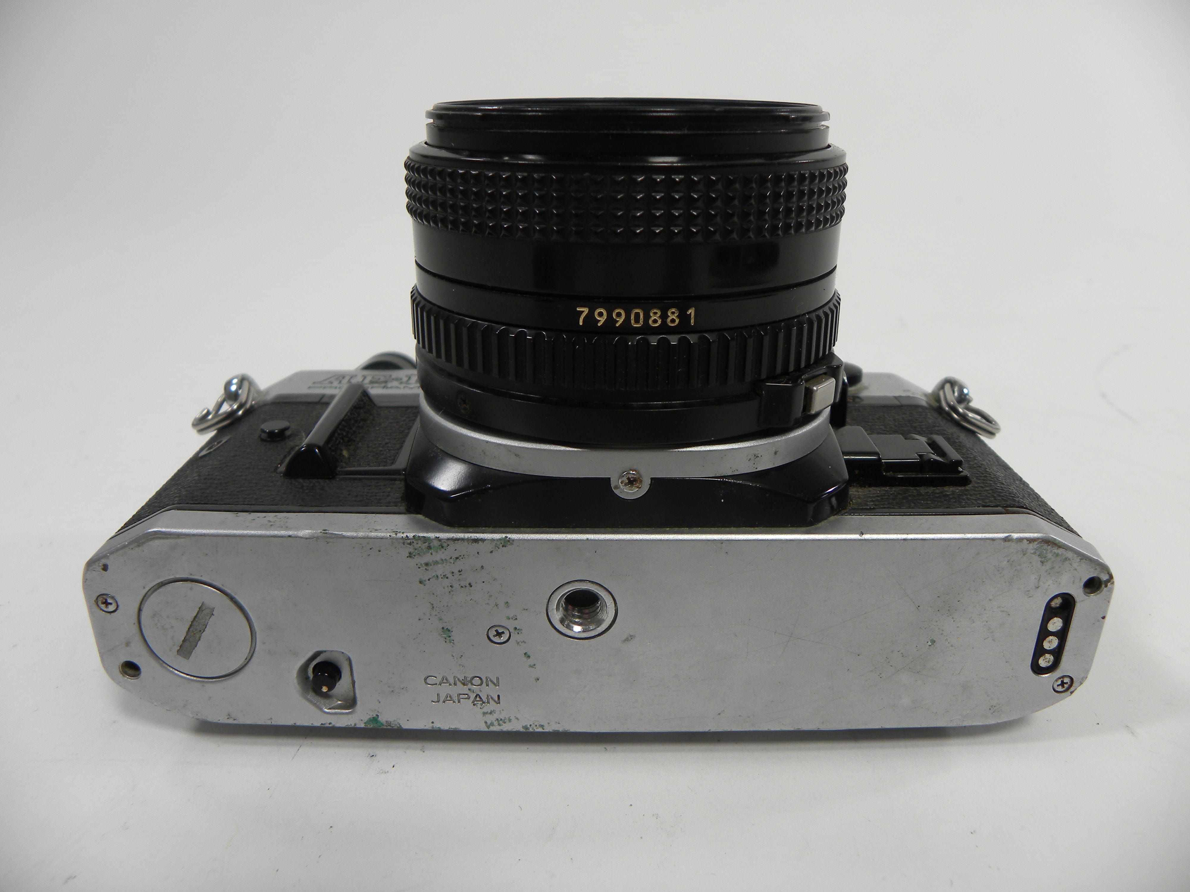 Canon AE-1 Program 35mm SLR w/FD 50mm f1.8