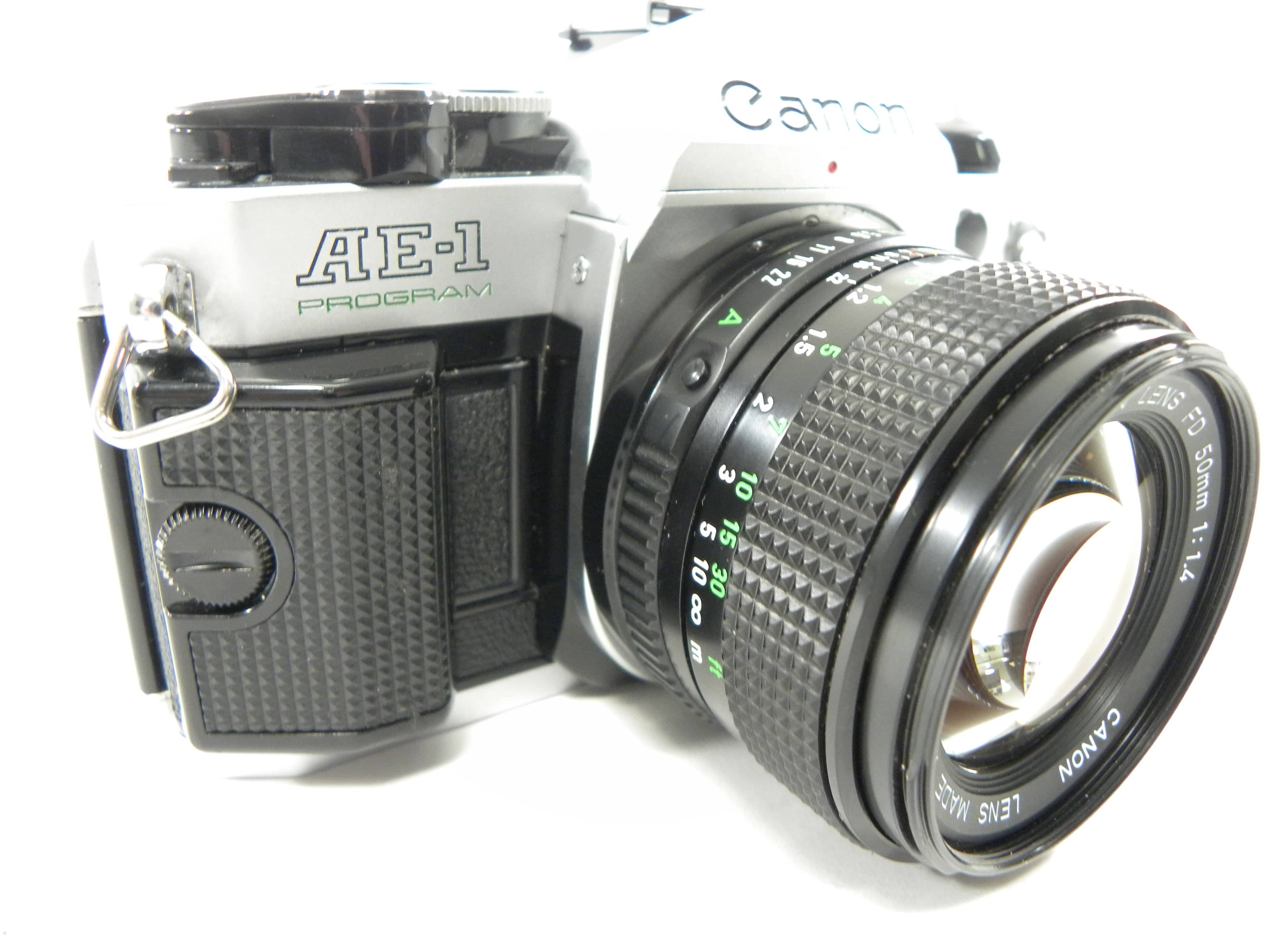 Canon AE-1 Program 35mm SLR w/FD f1.4