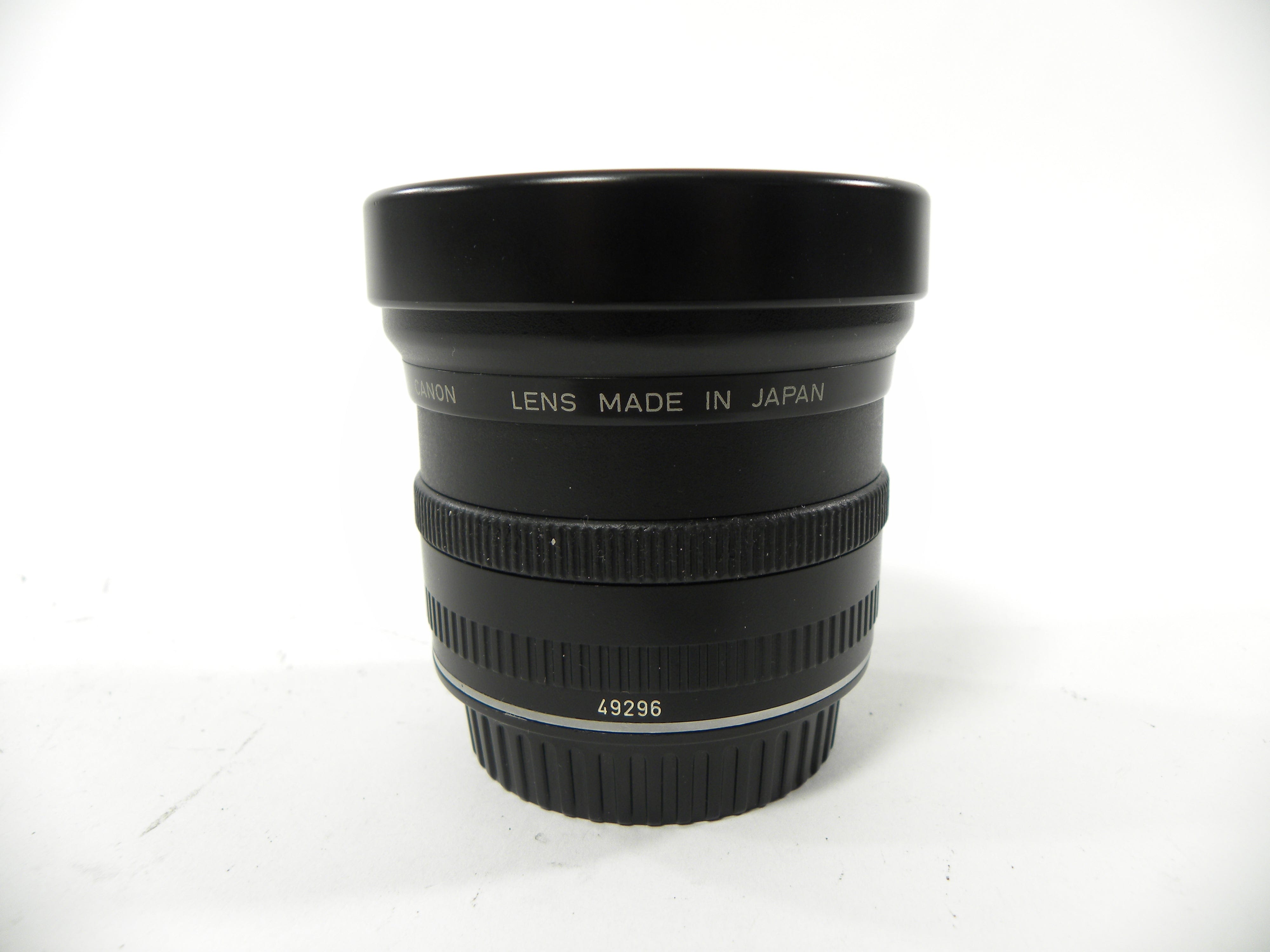 Canon EF 15mm f2.8 Fisheye lens