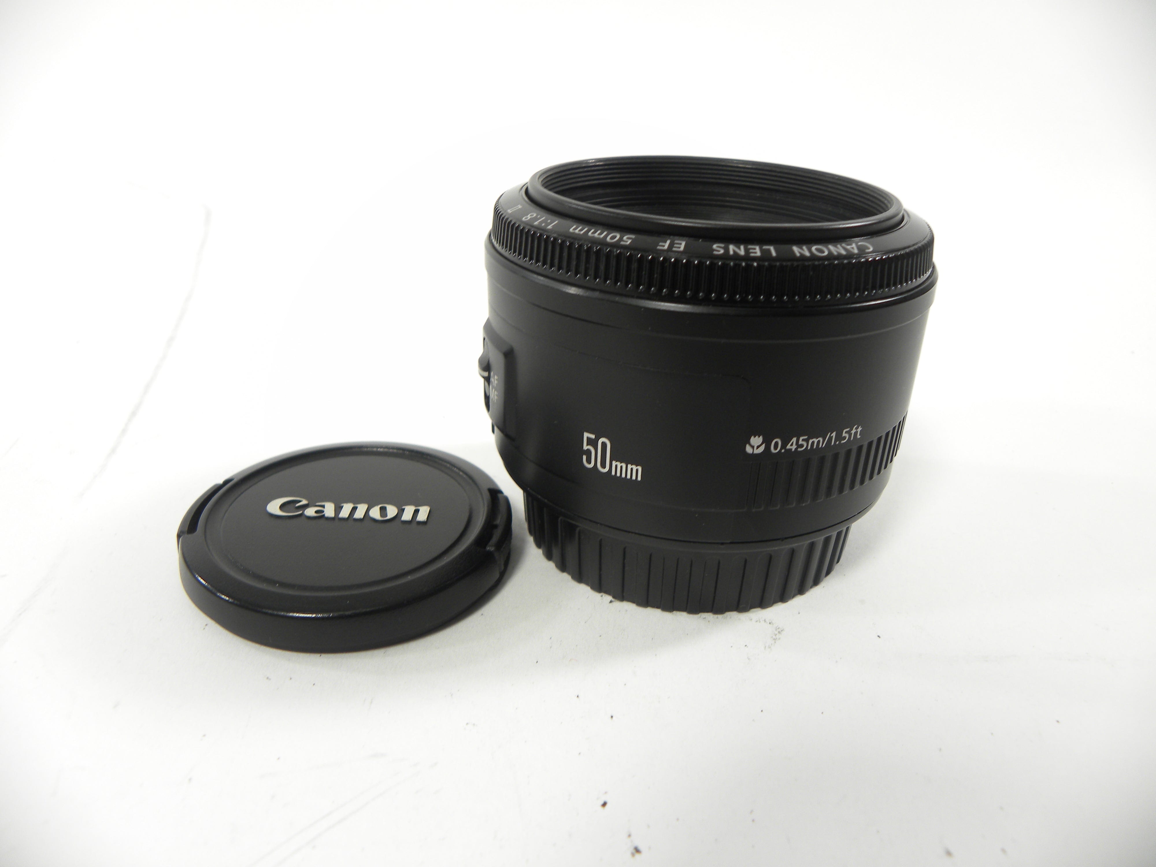 Canon EF 50mm f1.8 II lens