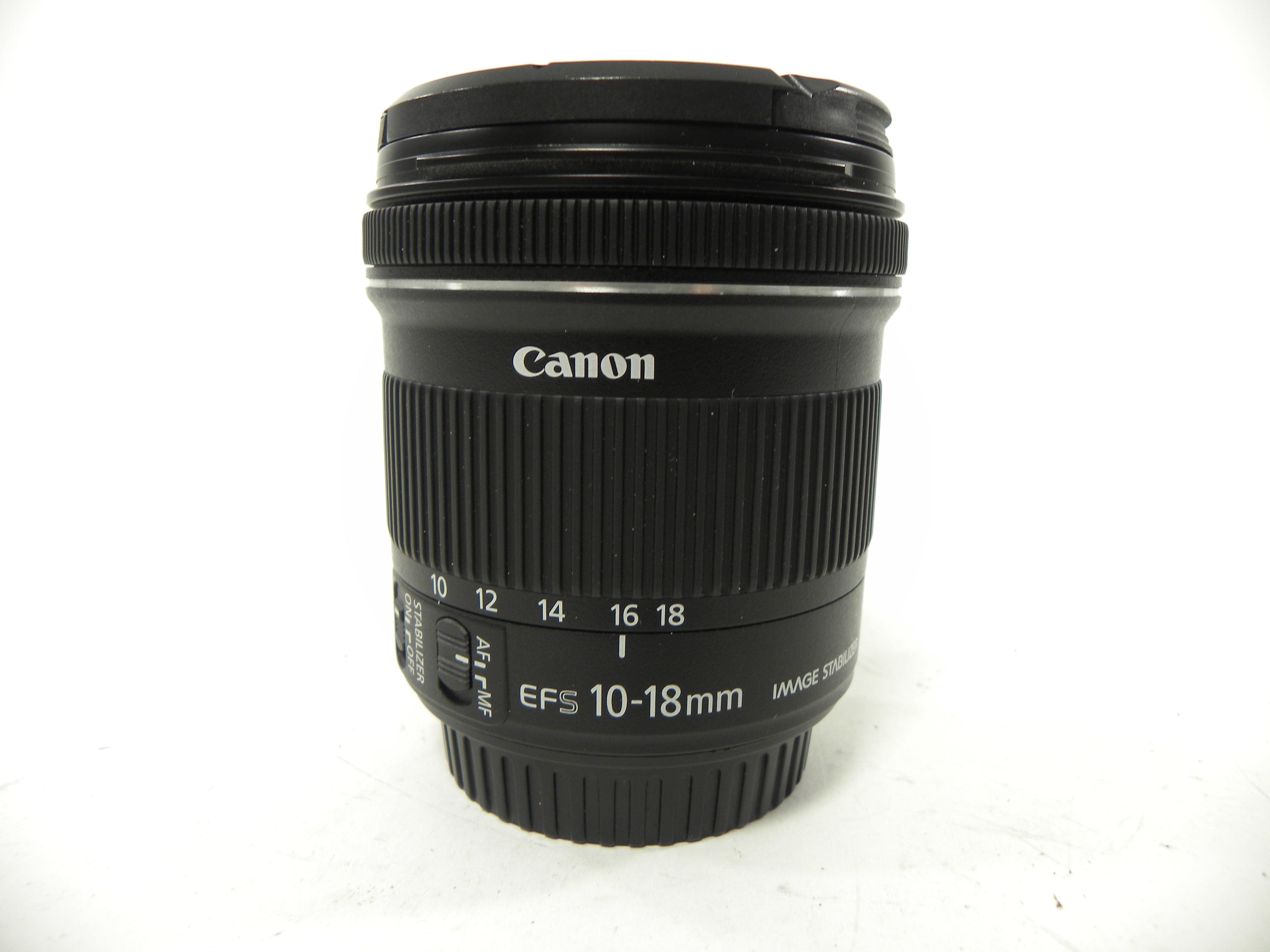 Canon EF-S 10-18mm f4.5-5.6 IS STM