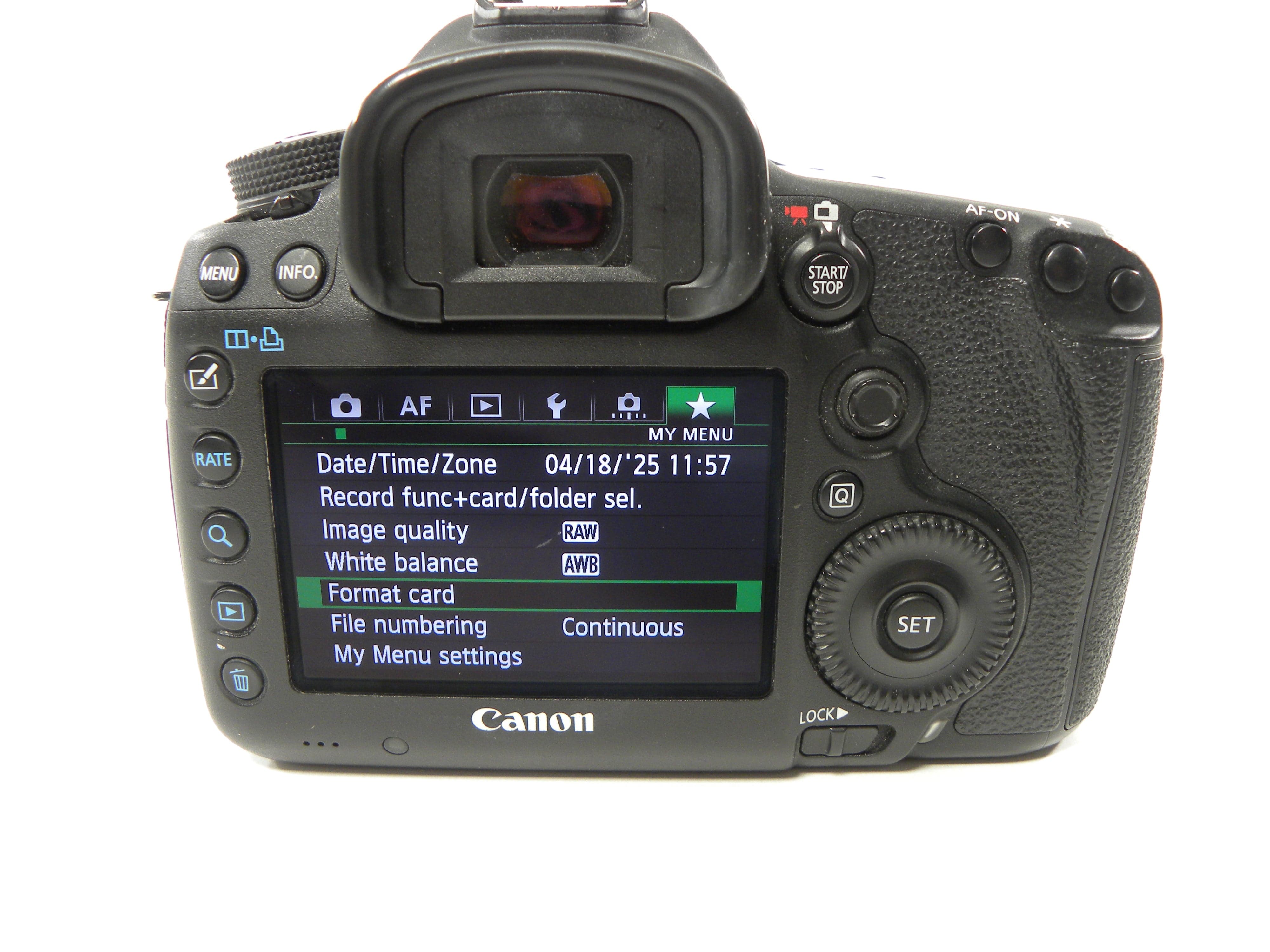 Canon EOS 5D Mark III 22.3mp Digital SLR Body Only Shutter Ct. 143,638