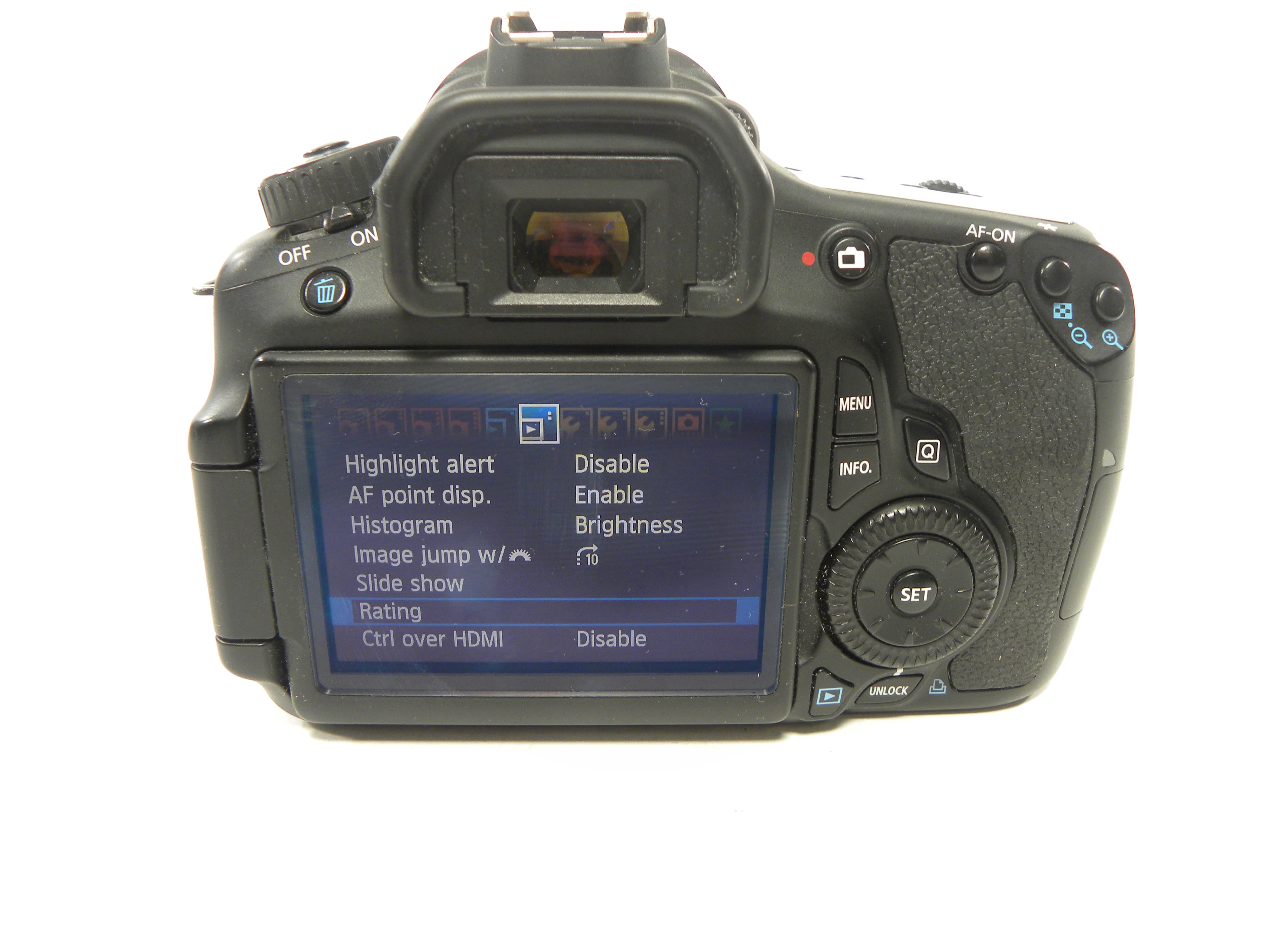 Canon EOS 60D 18mp Digital SLR Body Only Shutter Ct. 36,825 w/BG-E9 Grip