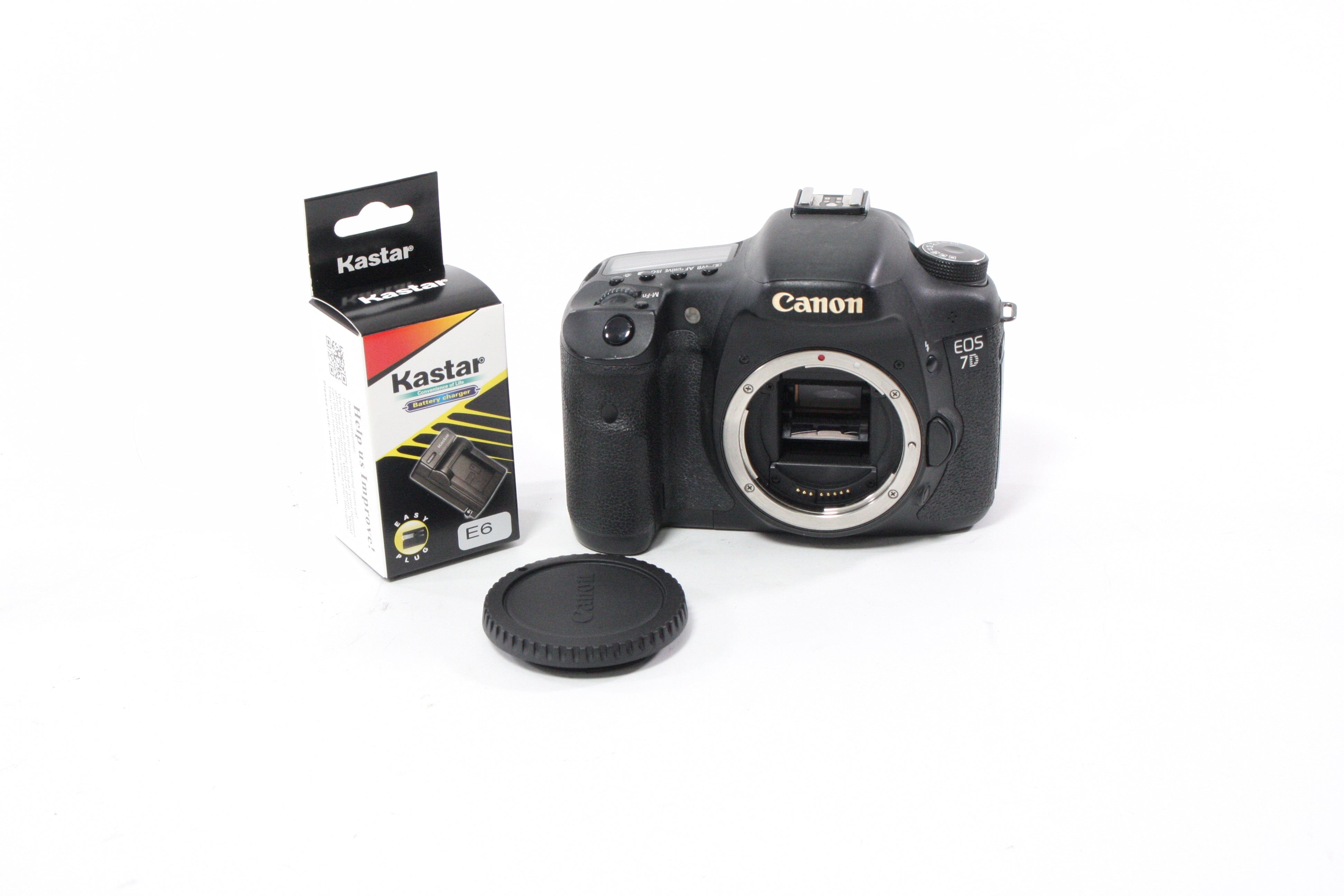 Canon EOS 7D Digital Camera Shutter Count # 134,448