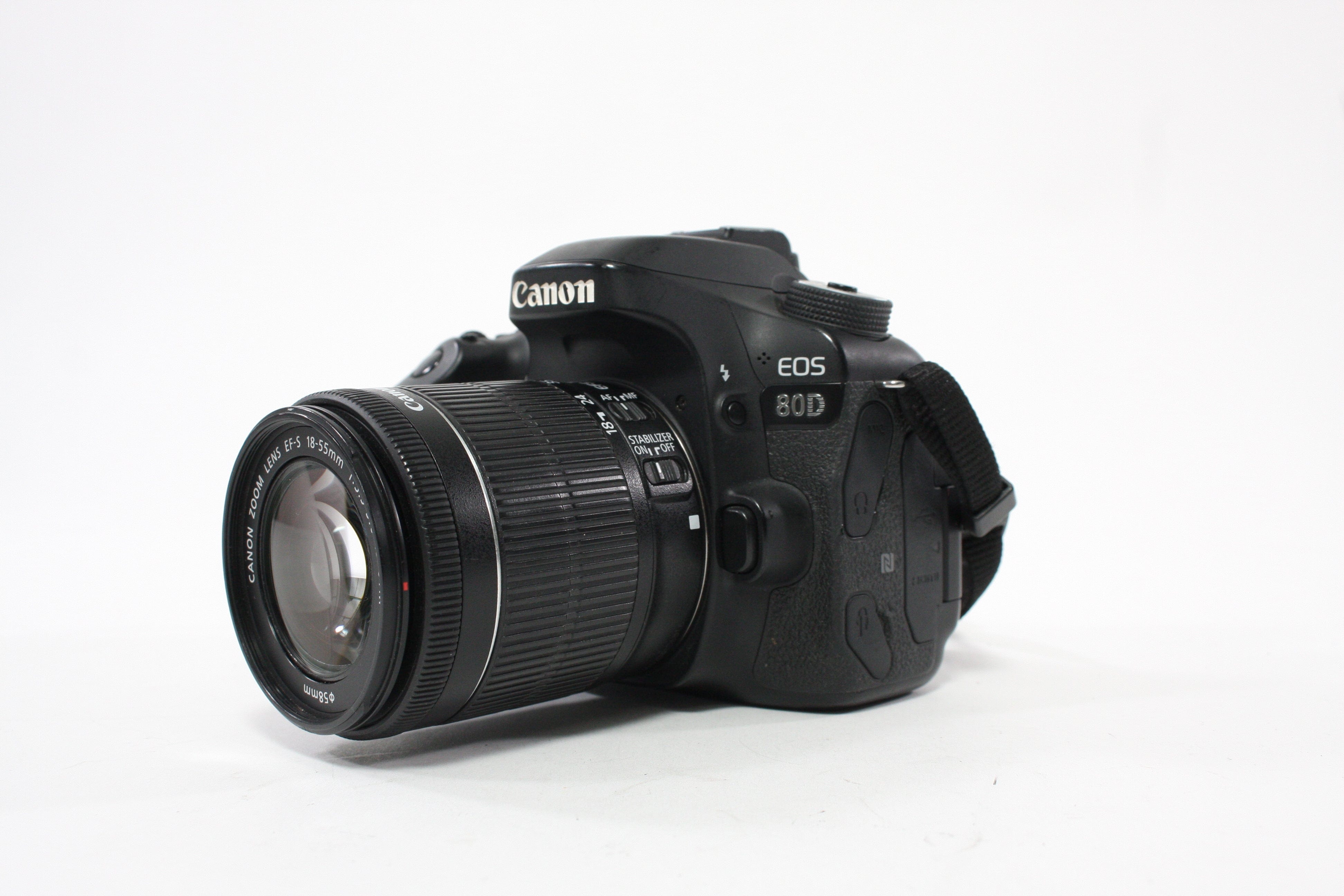 Canon EOS 80D DSLR Camera with 18-55mm f/3.5-5.6 IS STM Lens SC 19,103 (see details)