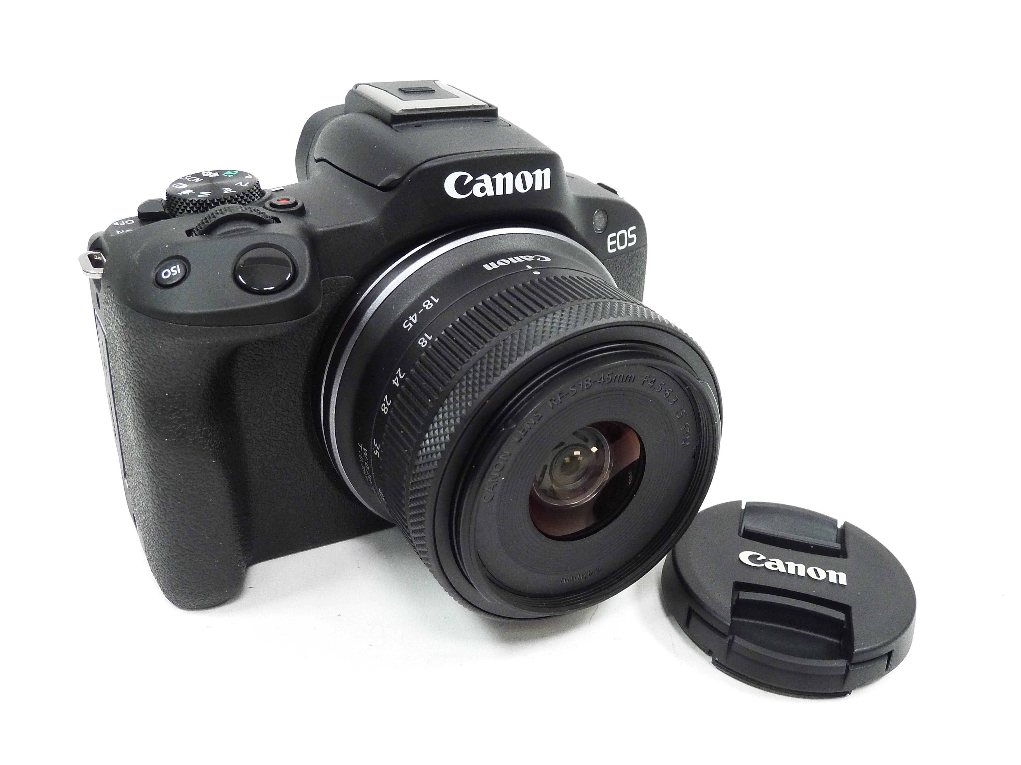 Canon EOS R50 with 18-45mm f/4.5-6.3 IS STM Lens with Shutter Count < 1,000 (1%)