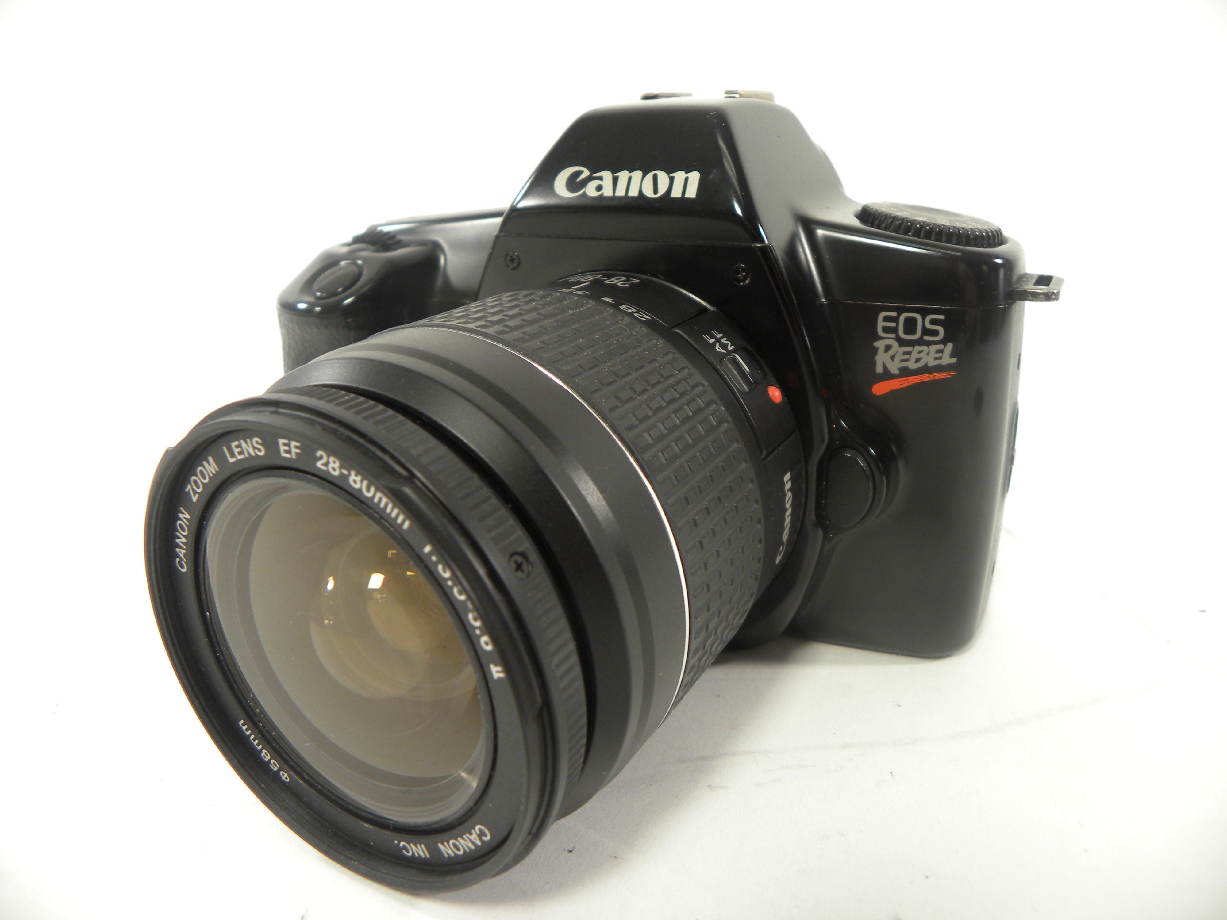 Canon EOS Rebel 35mm SLR w/EF 28-80mm f3.5-5.6 II AS IS