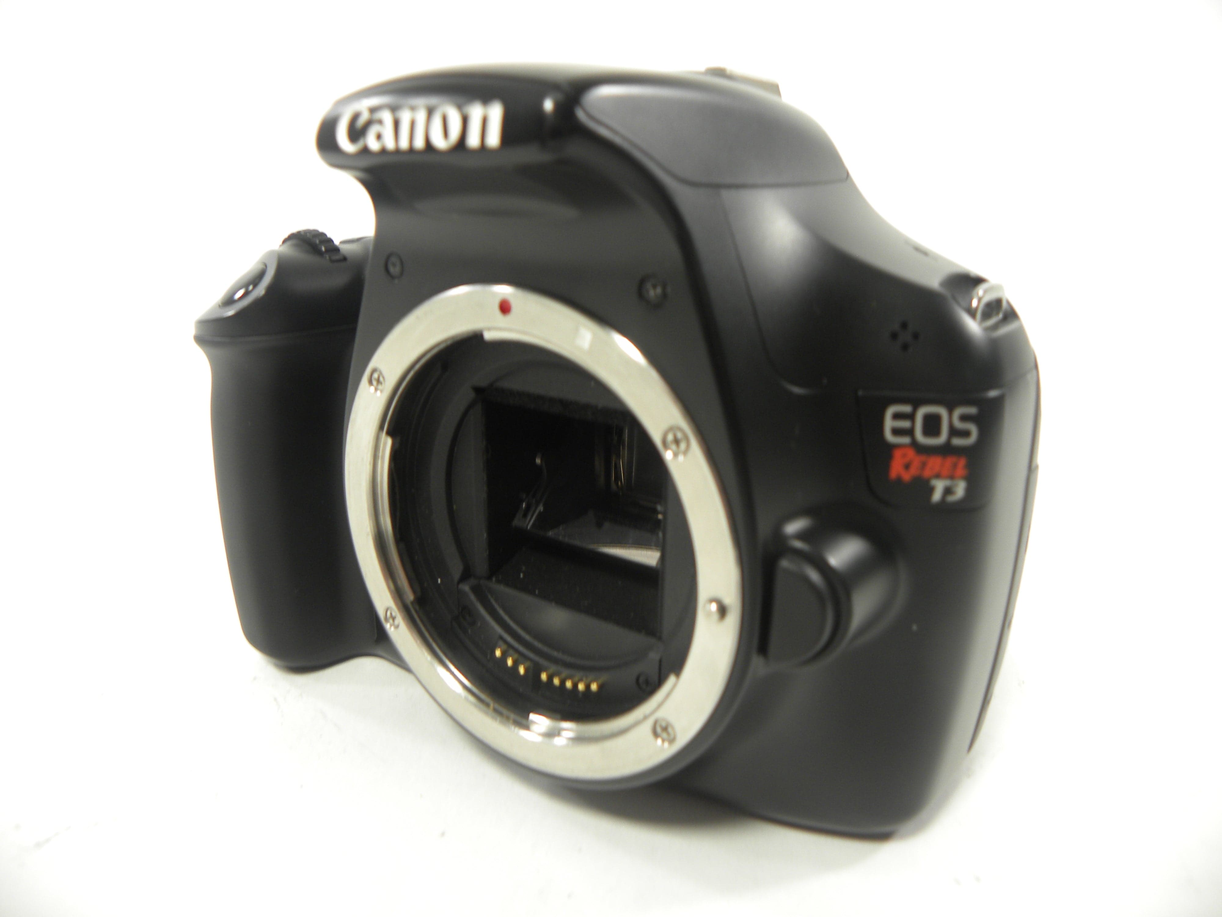 Canon EOS Rebel T3 18mp Digital SLR Body Only Shutter Ct. 5,065