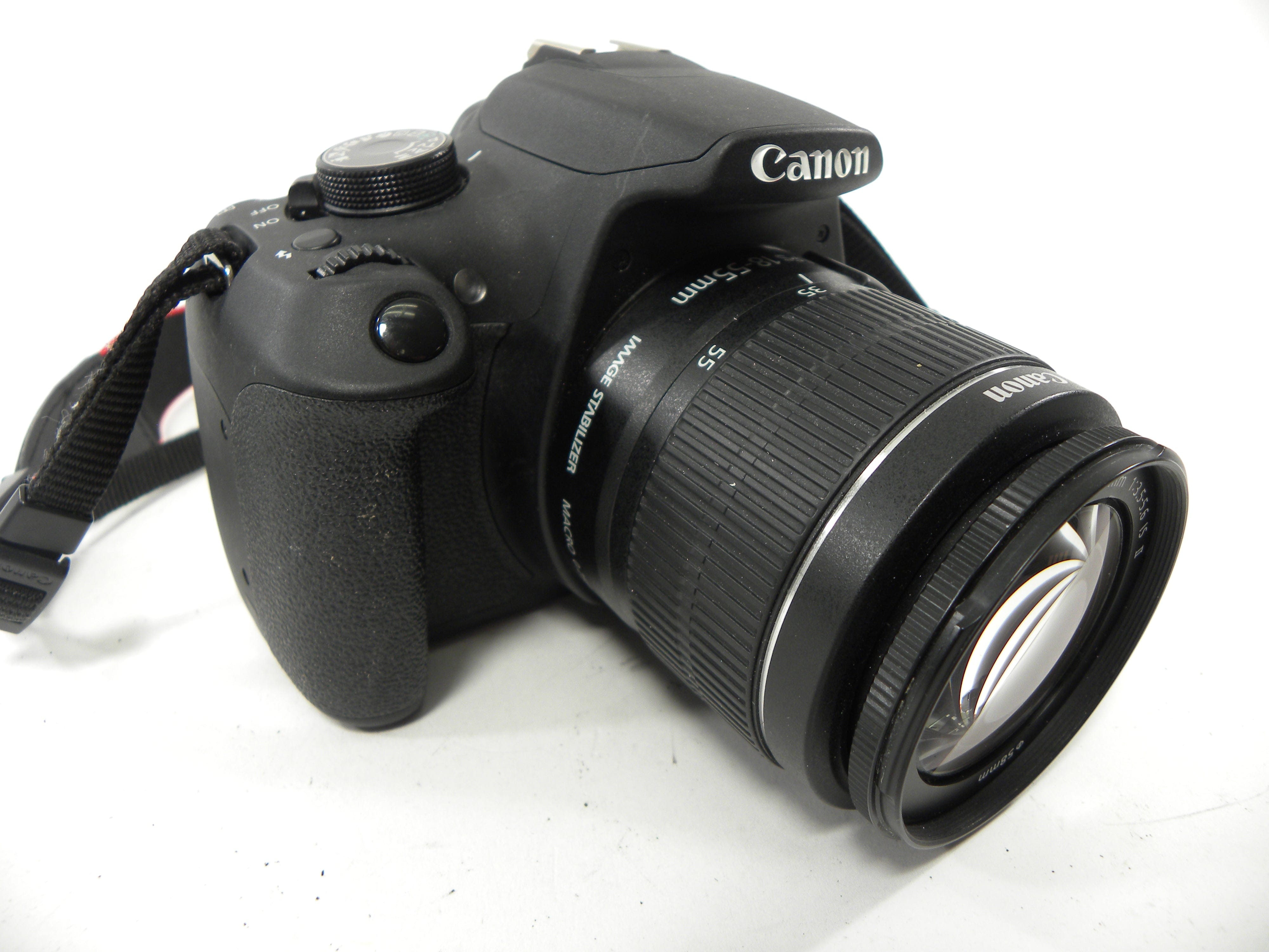 Canon EOS Rebel T5 18mp Digital SLR w/ EF-S 18-55 IS II Shutter Ct. 6,427