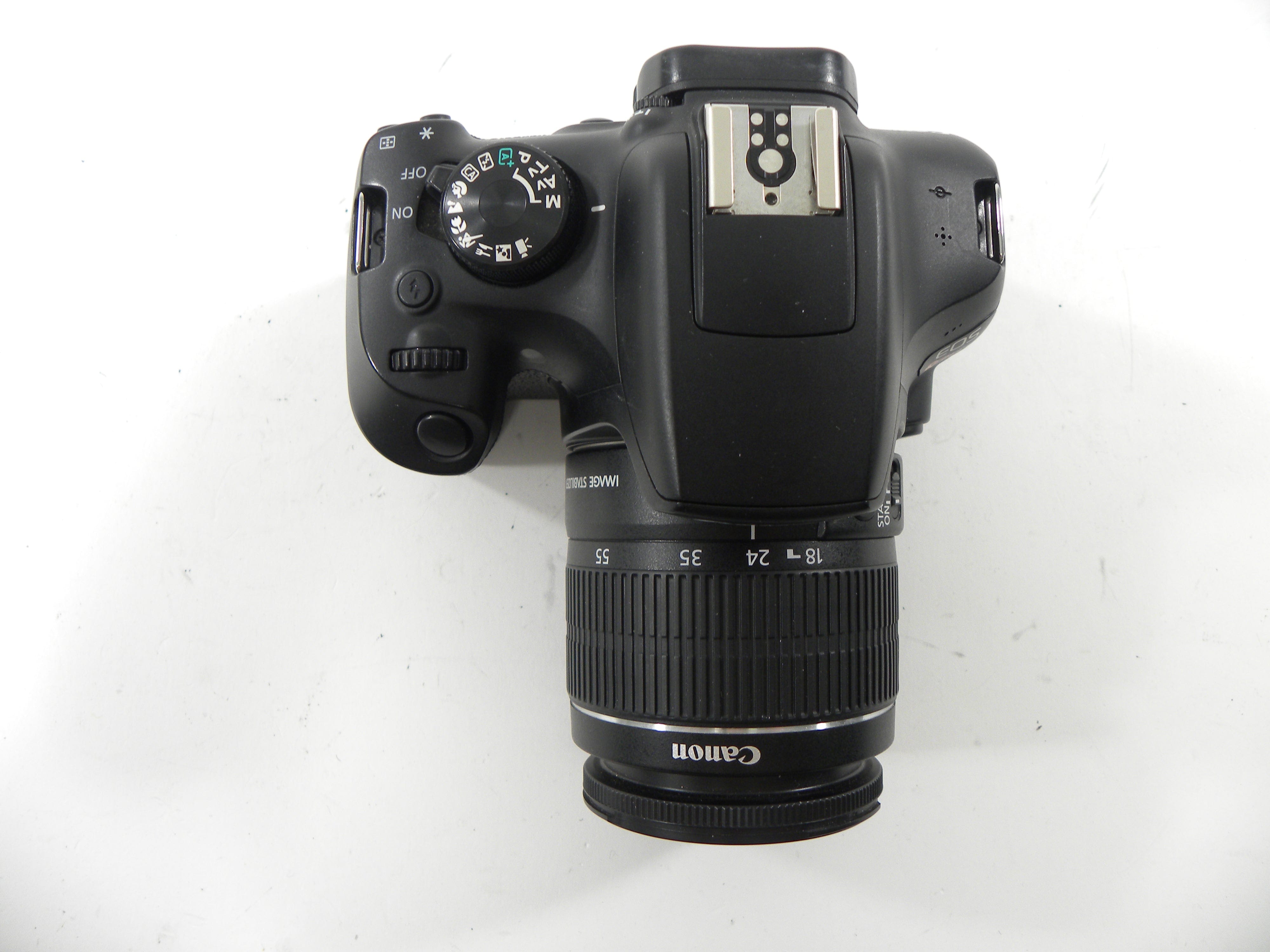 Canon EOS Rebel T6 18mp Digital SLR w/EF-S 18-55 IS II Shutter Ct. 6,097