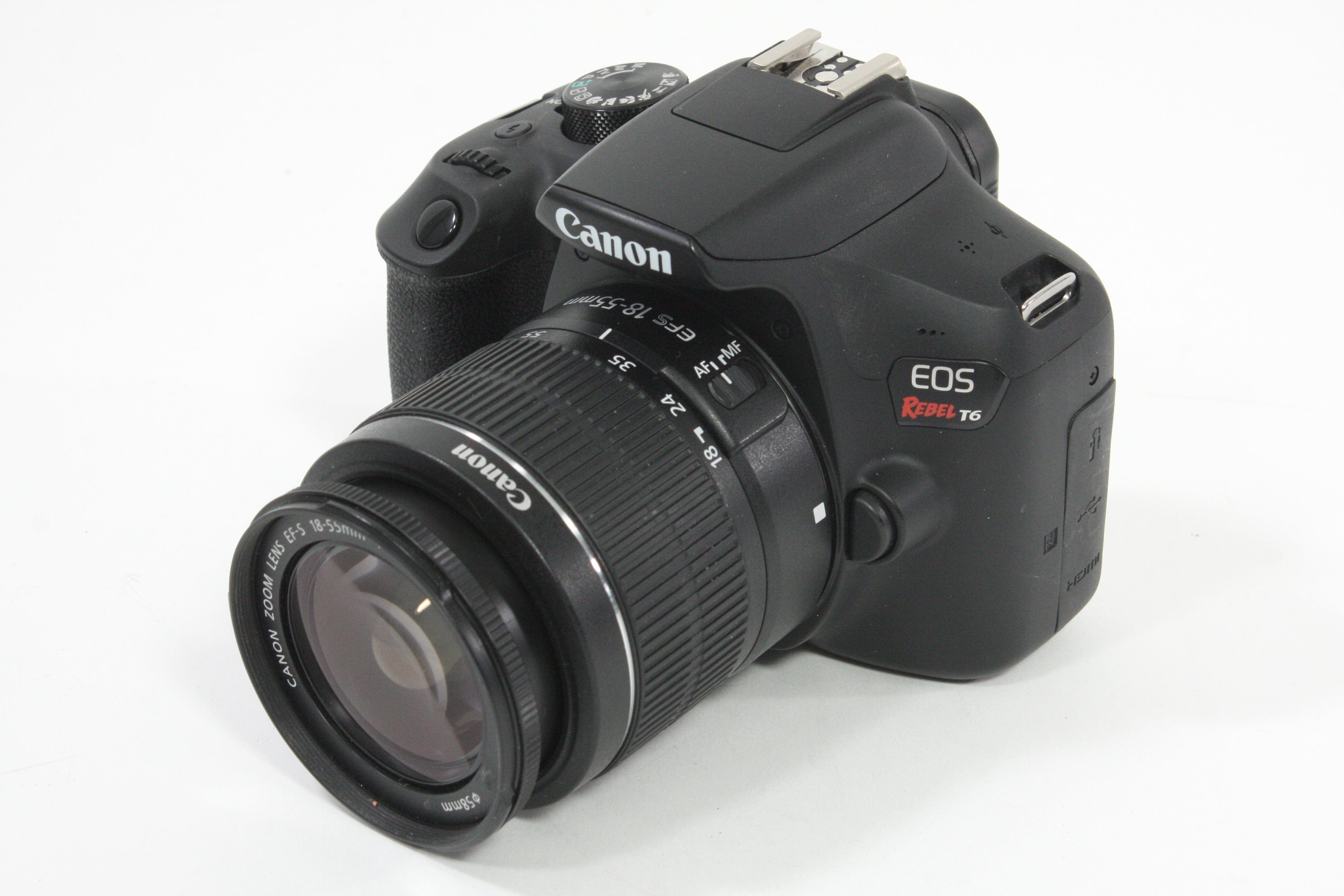 Canon EOS Rebel T6 with 18-55mm f/3.5-5.6 III EF-S - Shutter Count 1821