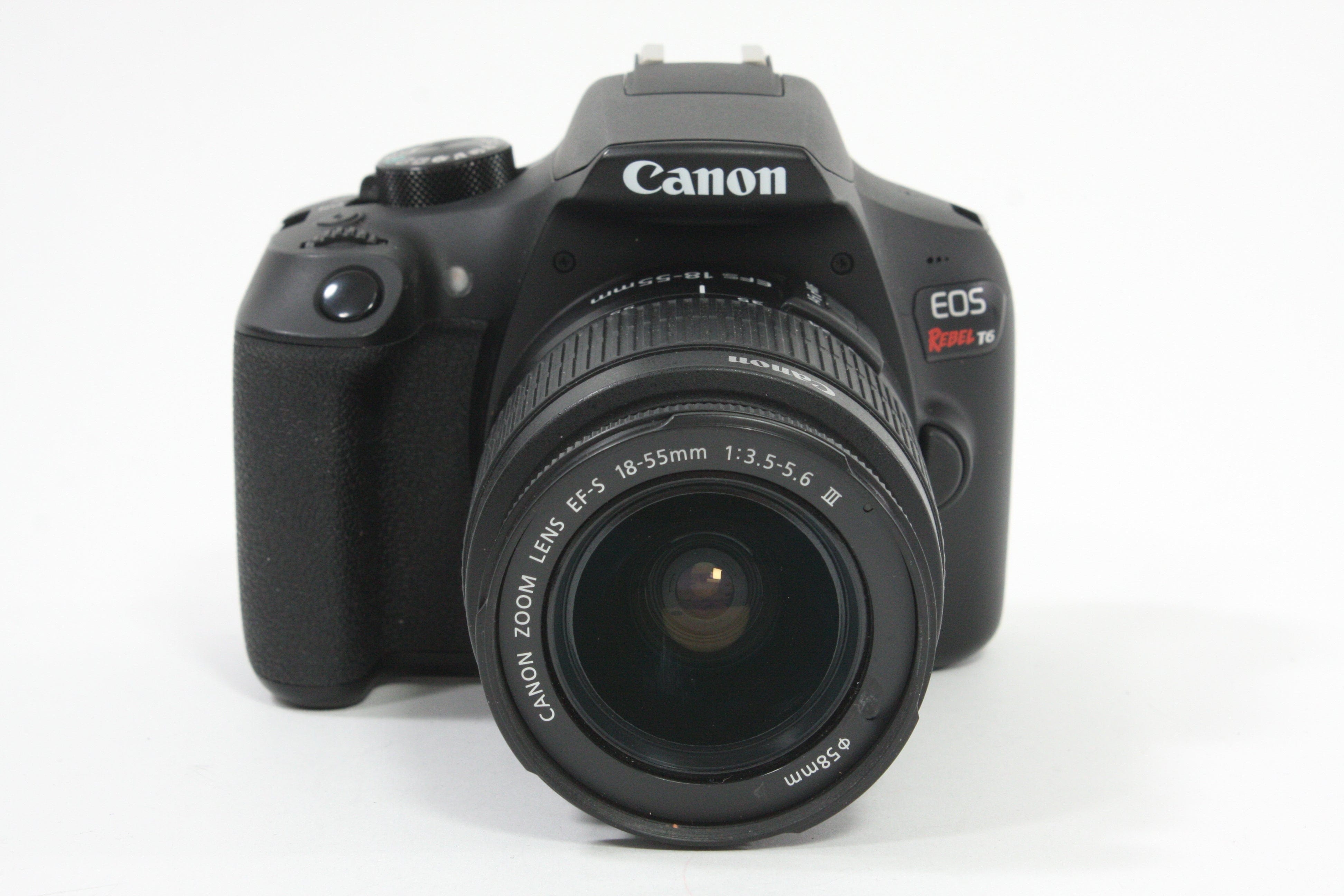 Canon EOS Rebel T6 with 18-55mm f/3.5-5.6 III EF-S - Shutter Count 1821
