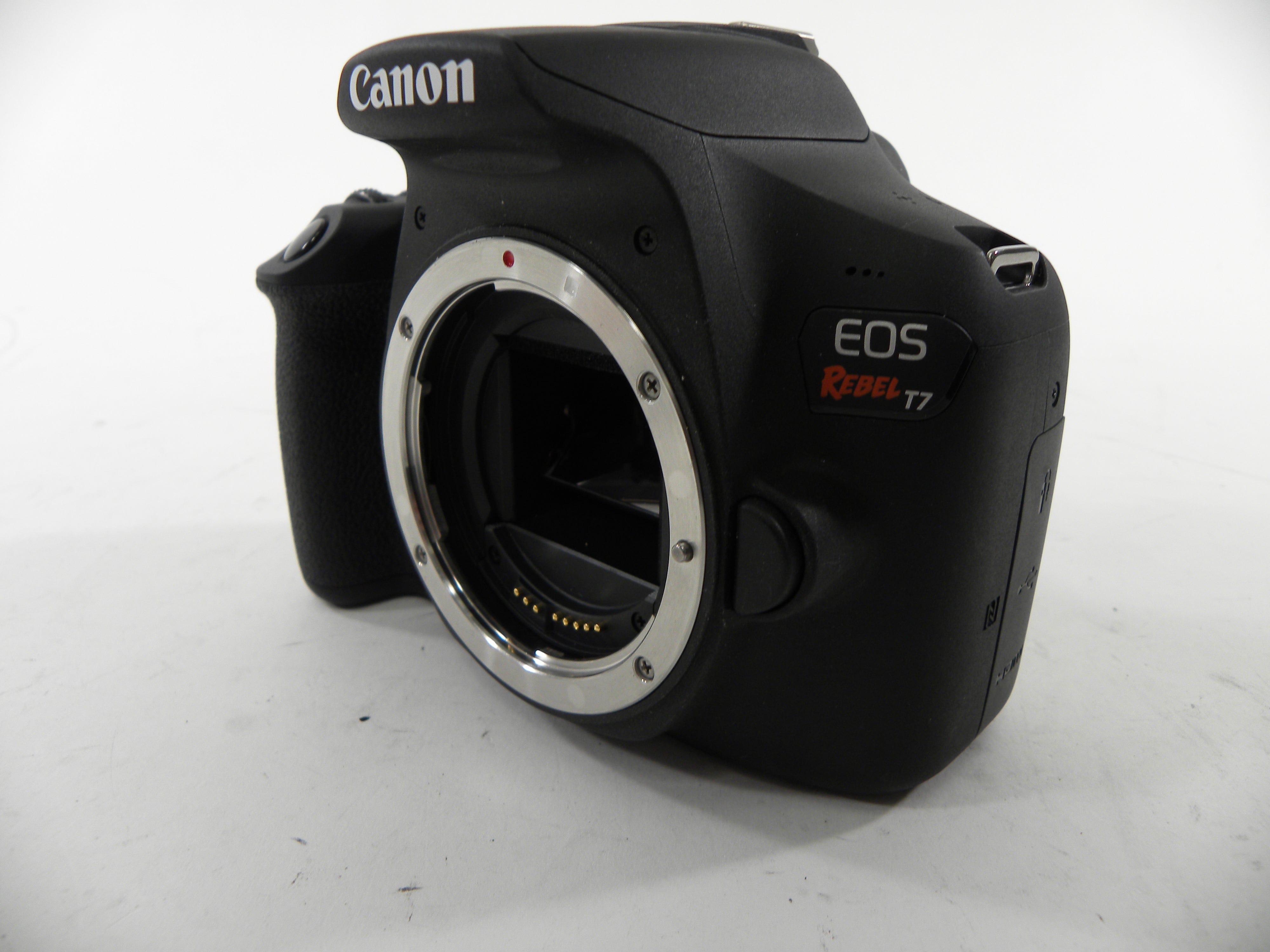 Canon EOS Rebel T7 24.1mp Digital SLR w/EF-S 18-55 IS II Shutter Ct. 117