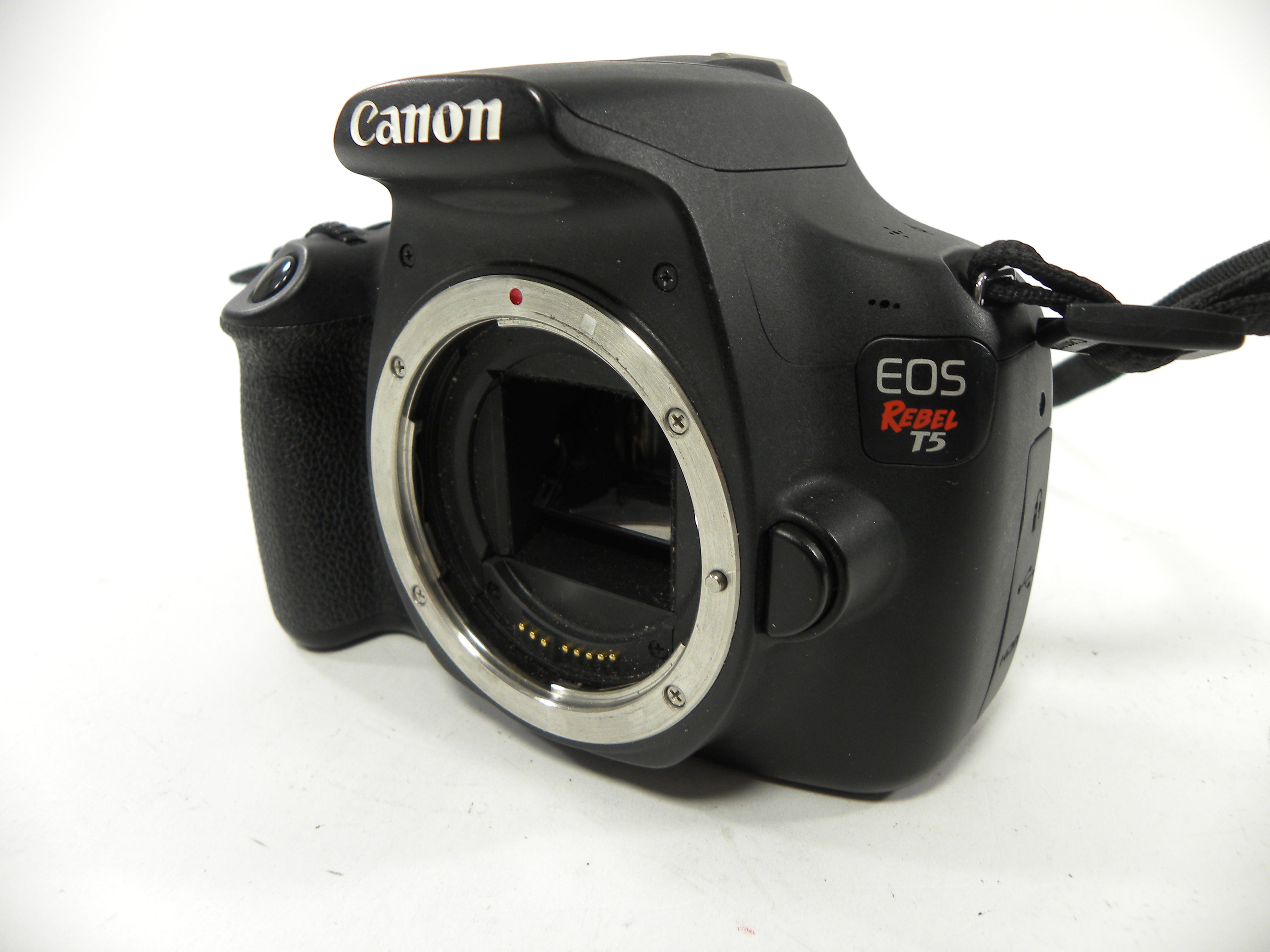 Canon EOS T5 18.0mp Digital SLR Body Only Shutter Ct. 31,582