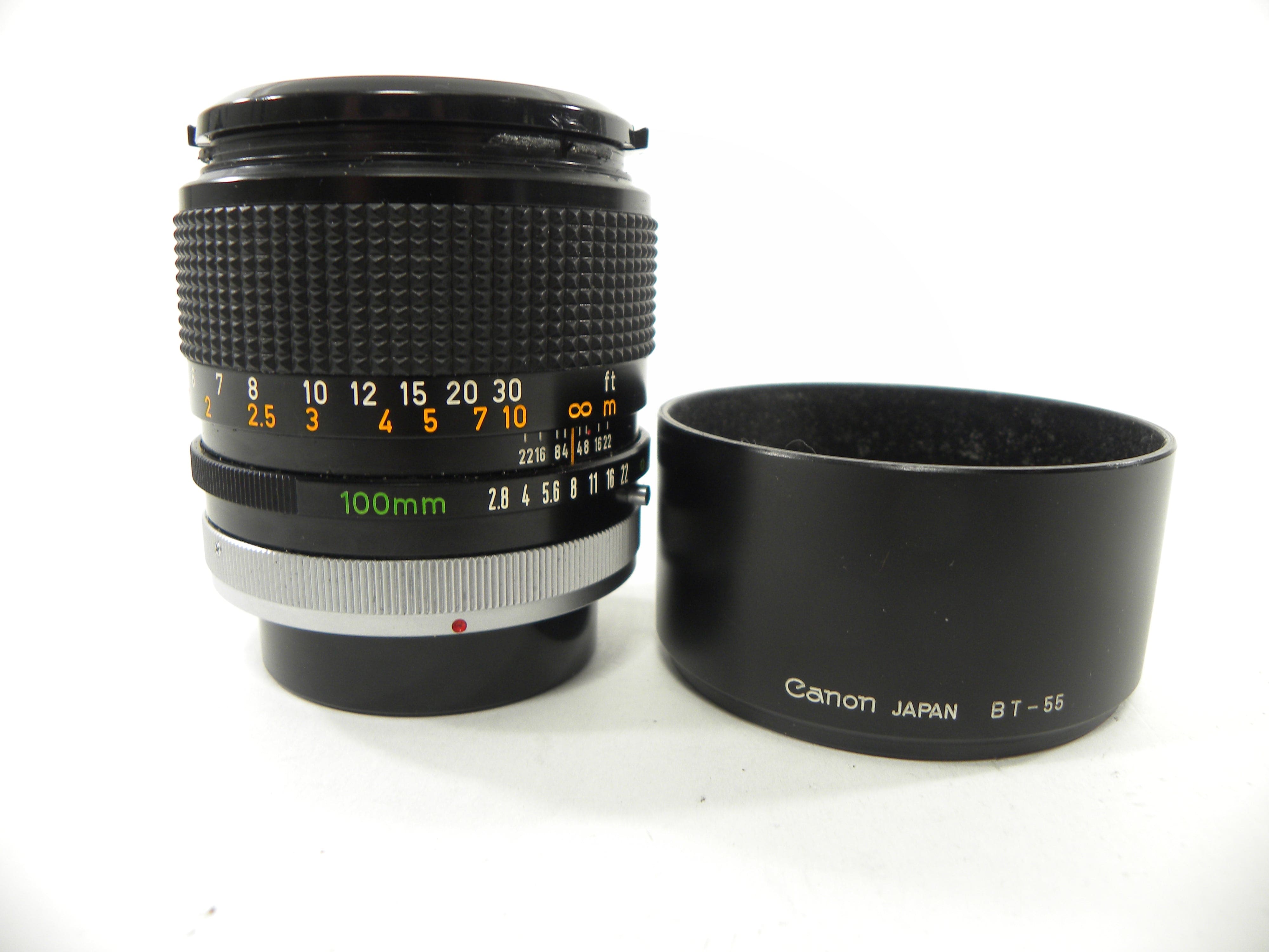 Canon FD 100mm f2.8 S.S.C.