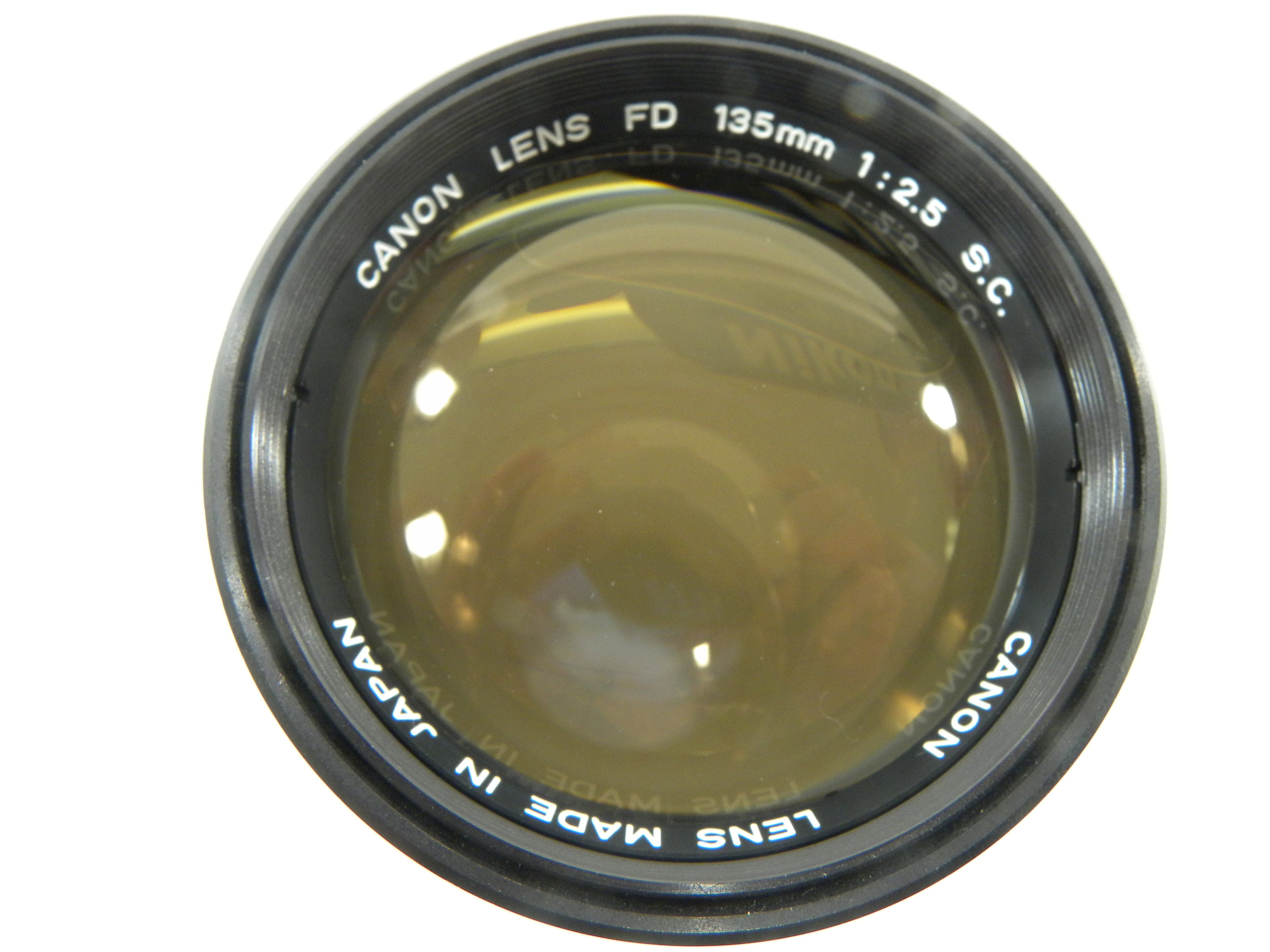 Canon FD 135mm f2.5 S.C.