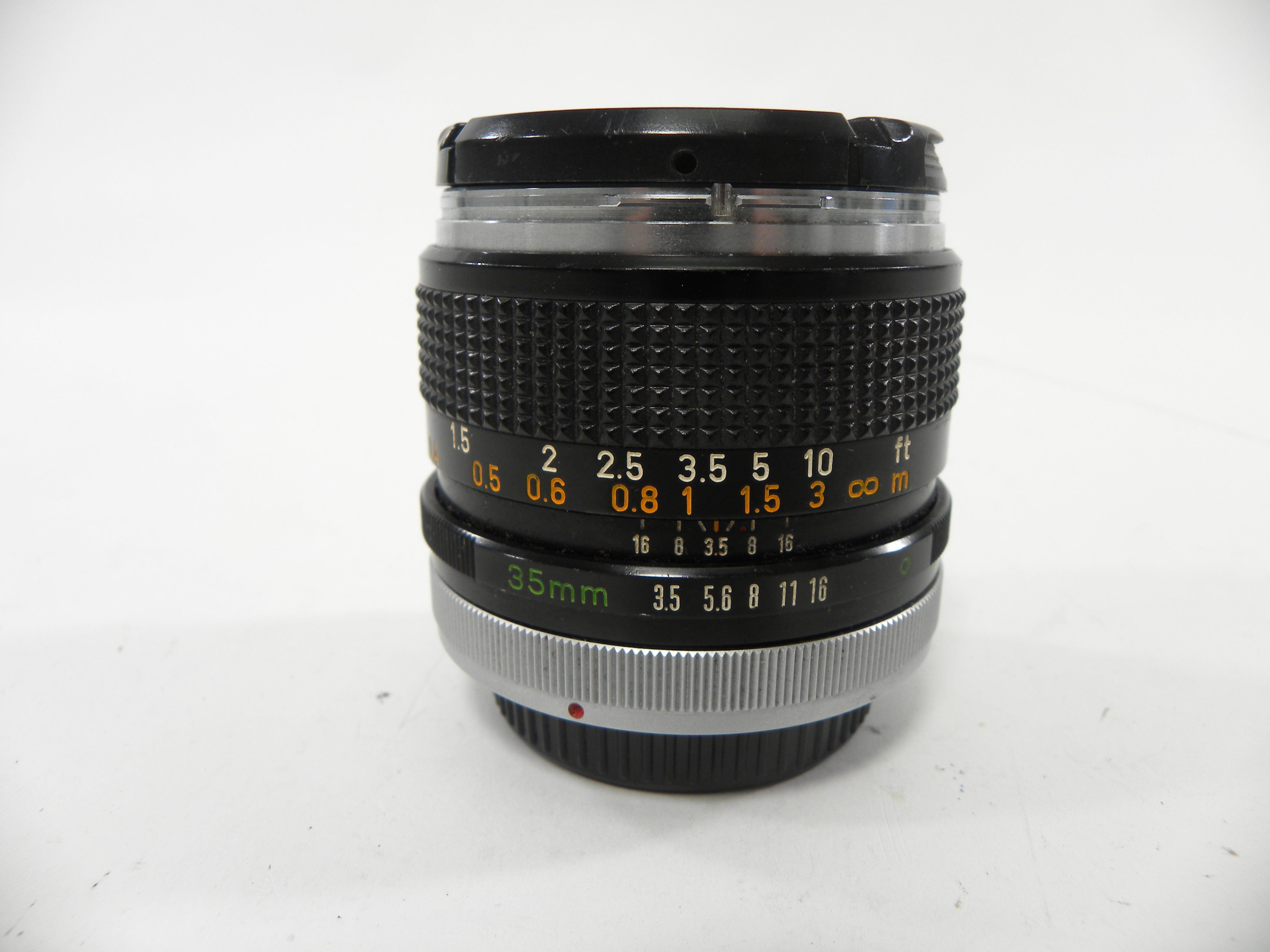 Canon FD 35mm f3.5