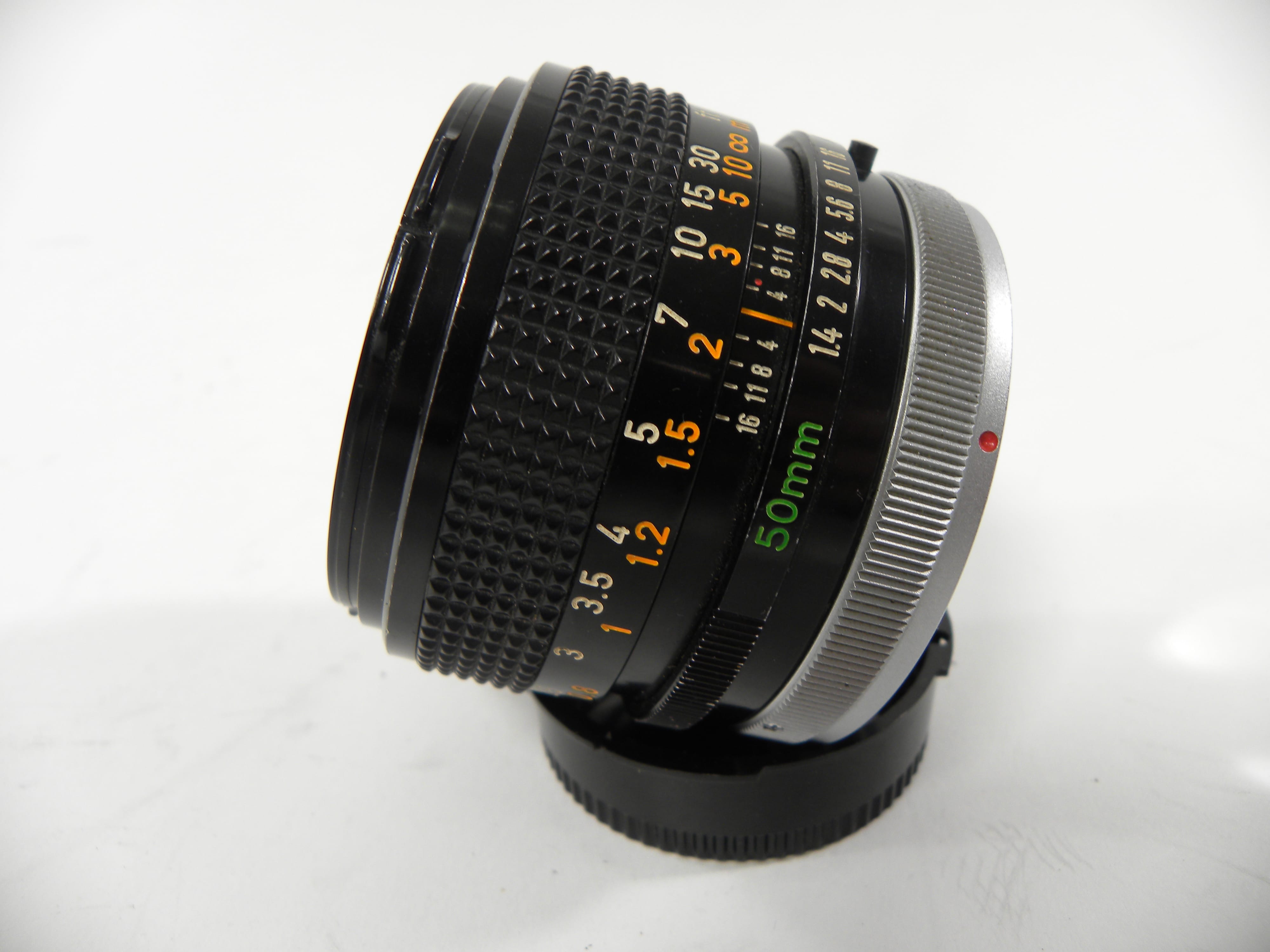 Canon FD 50mm f1.4 S.S.C. lens
