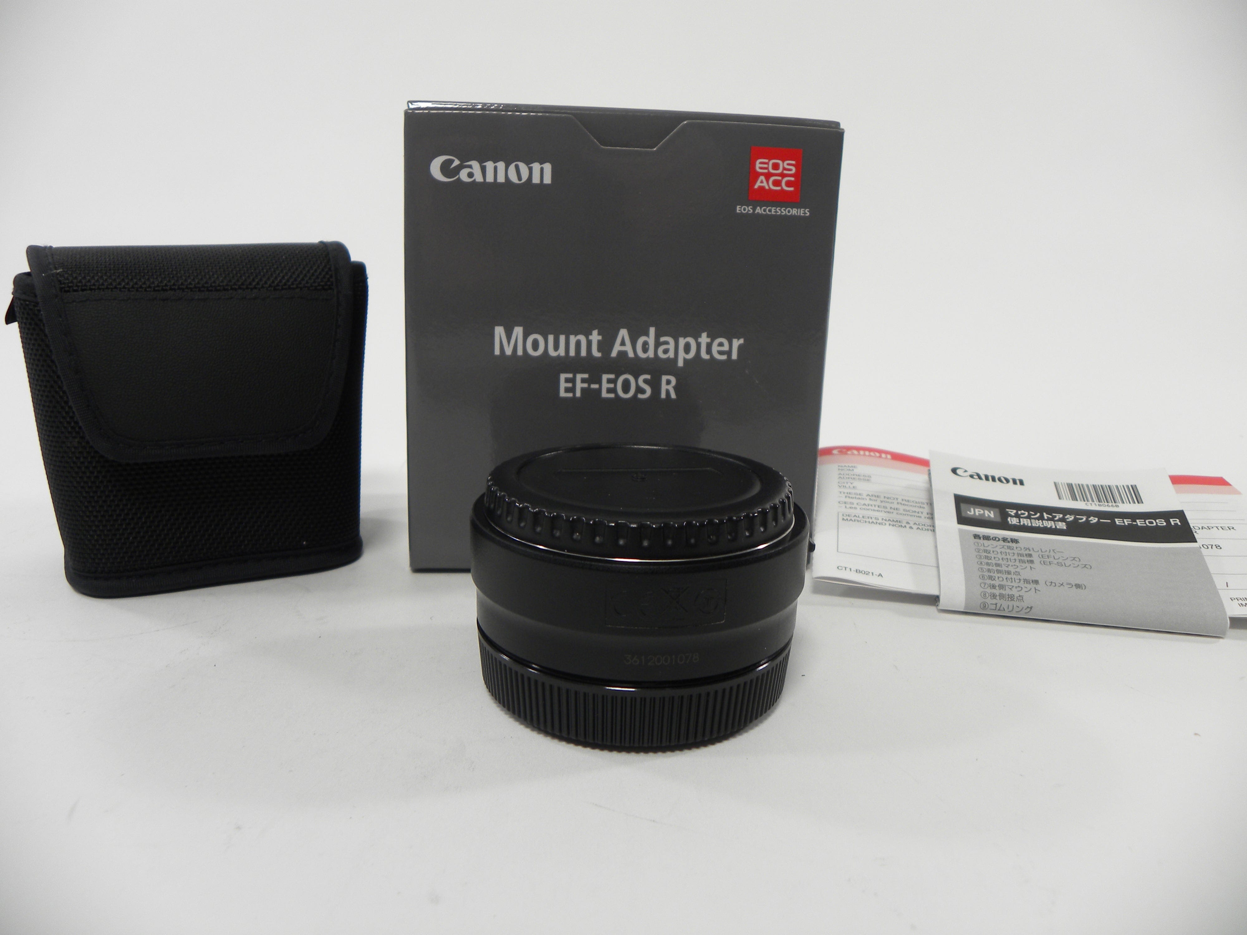 Canon Mount Adapter EF to EOS R