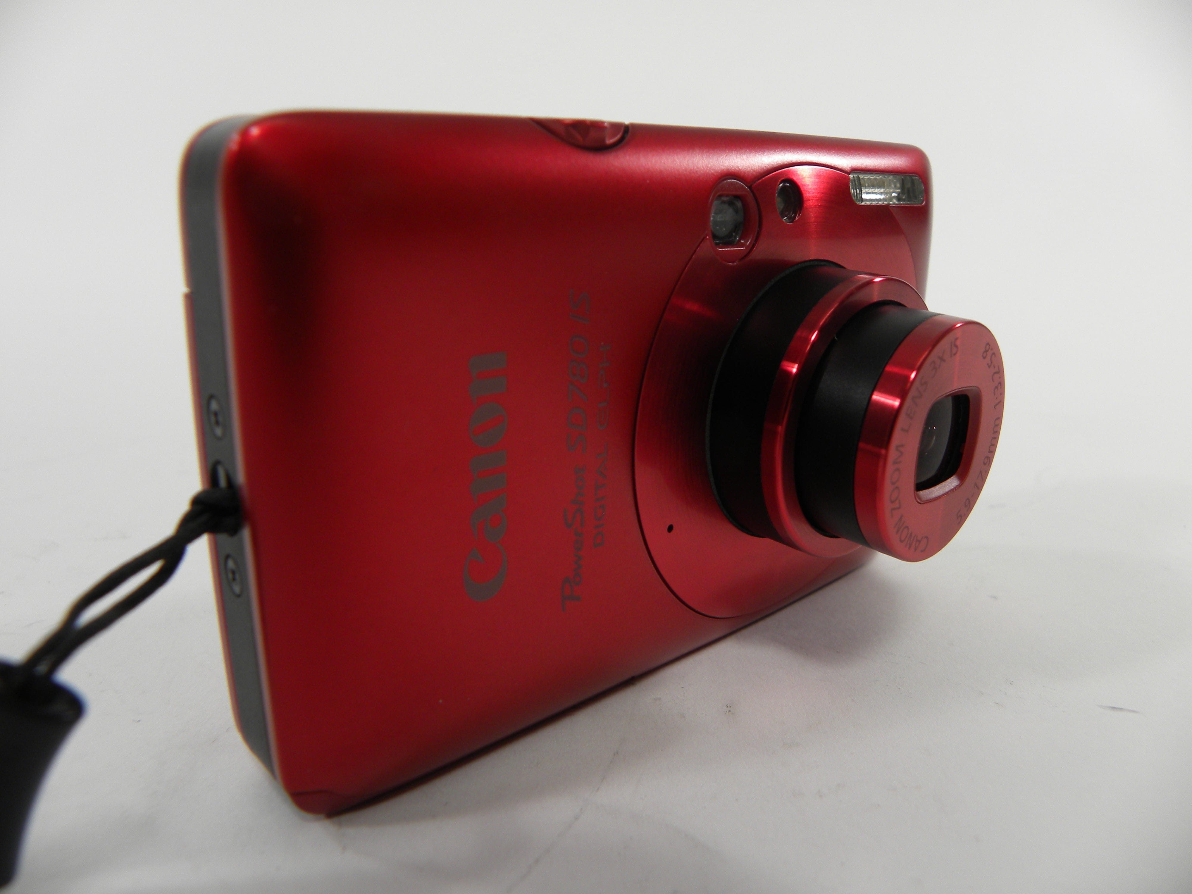 Canon Power Shot SD780 IS 12.1mp Digital Camera (RED)