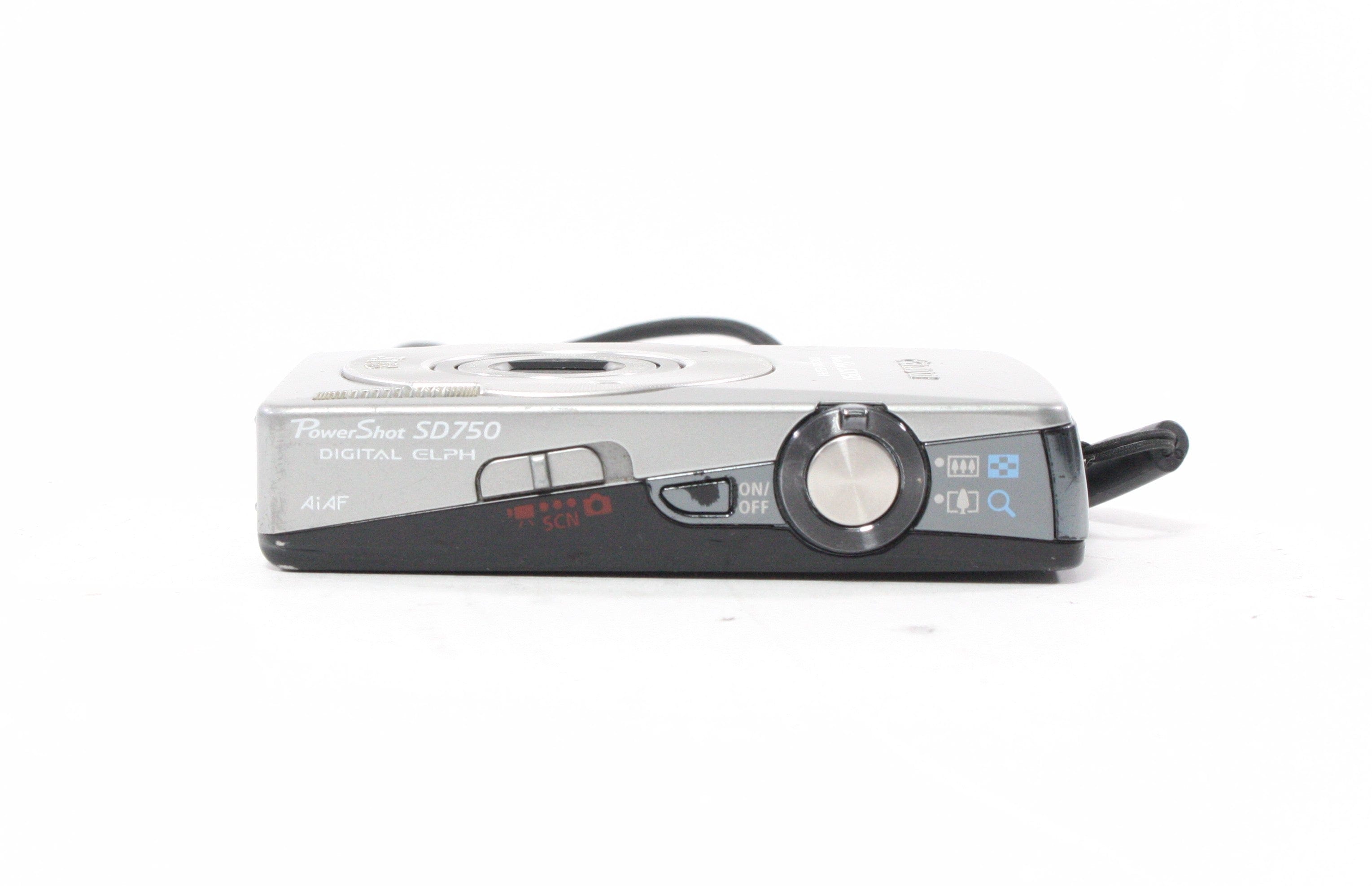 Canon PowerShot SD750 Point-and-Shoot Digital Camera 3x Zoom 7.1mp