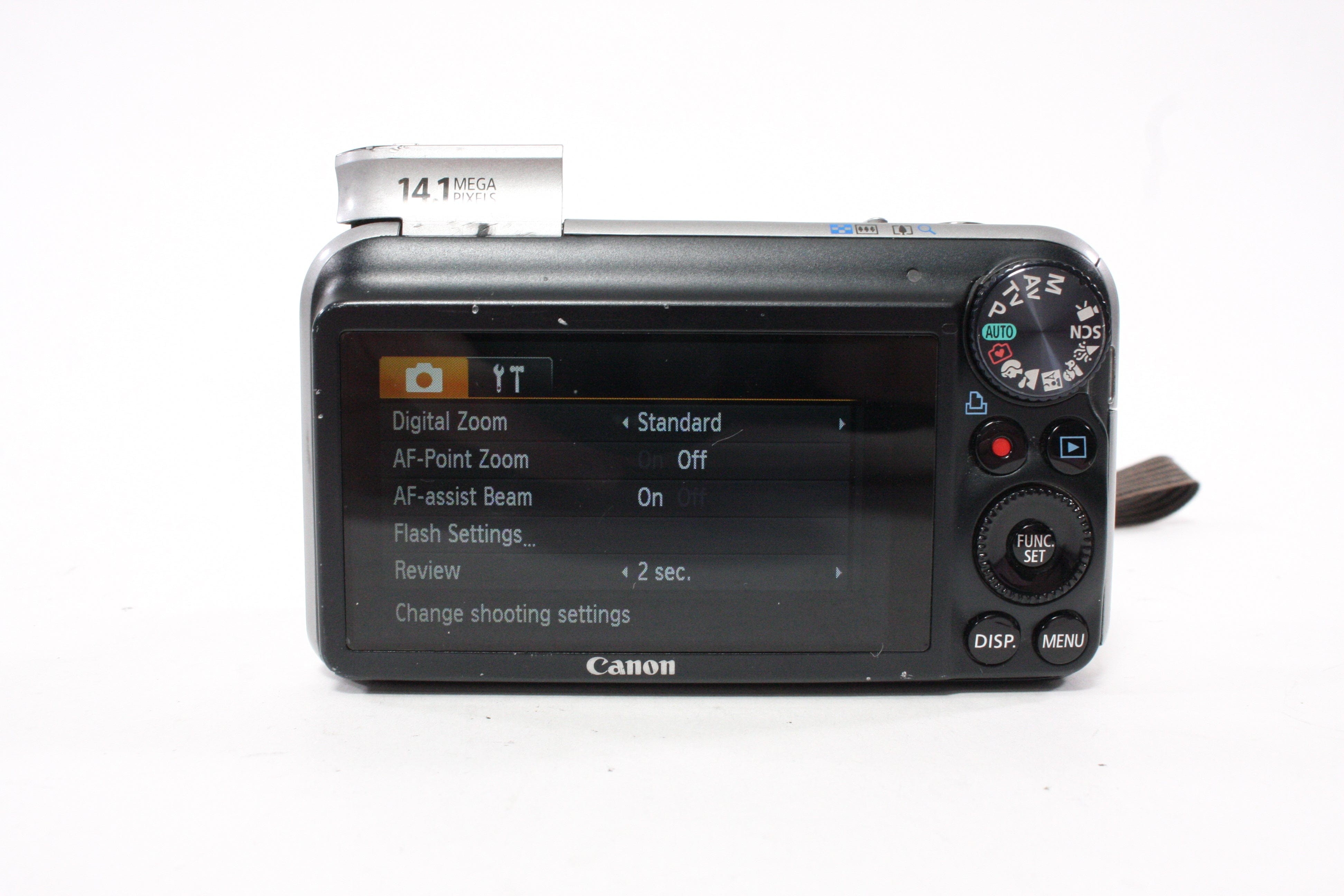 Canon Powershot SX210 IS PC1468 Digital Point-and-Shoot 14x Zoom 14.1mp