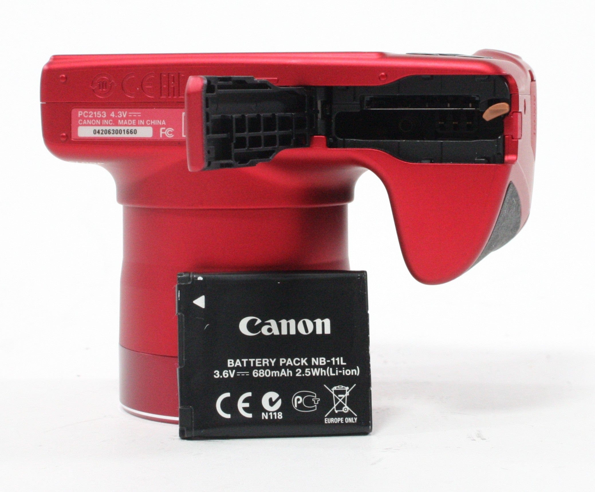 Canon PowerShot SX400IS Digital Camera (Red)