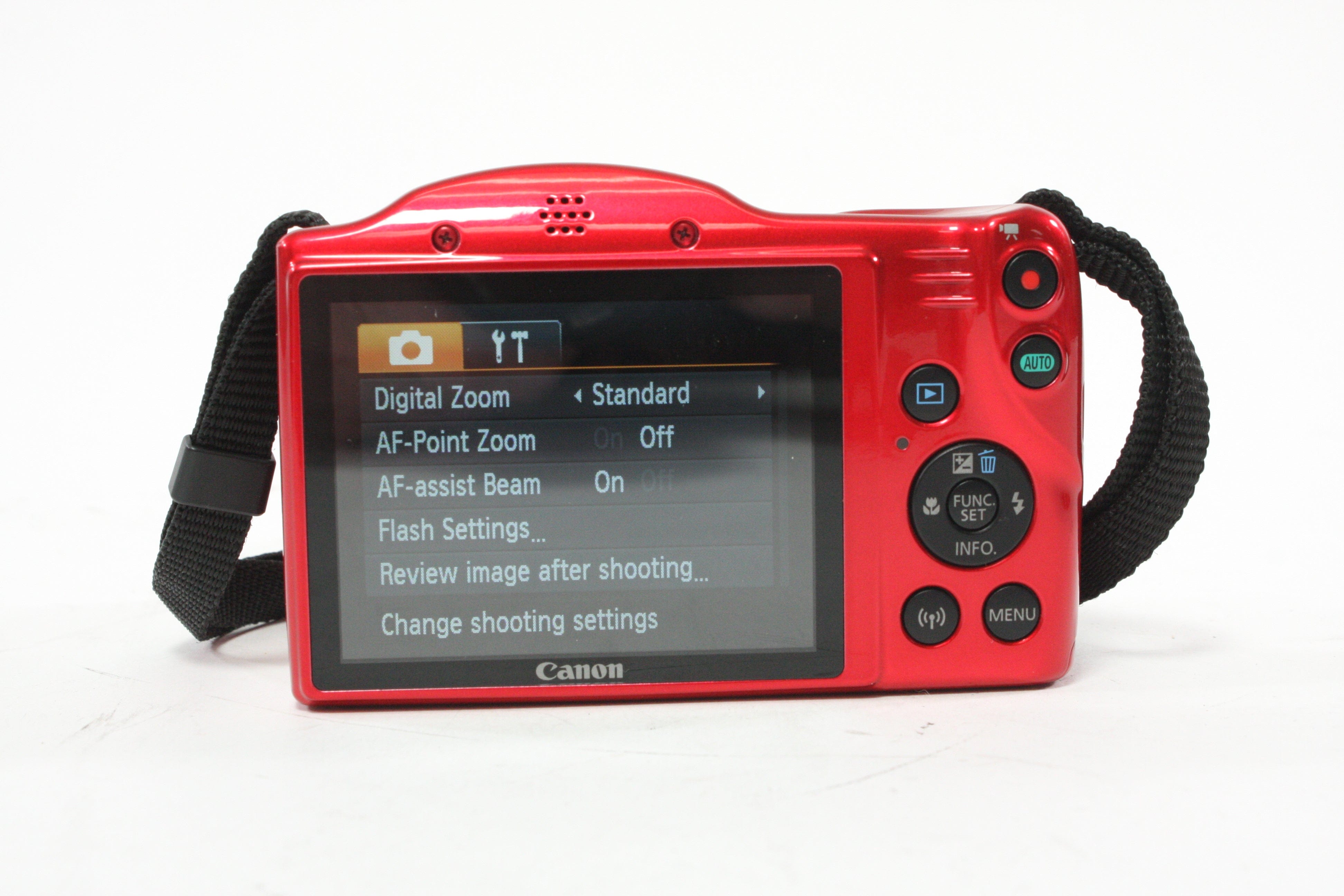Canon PowerShot SX420 IS Digital Camera 42x Zoom 20.0mp (Red)