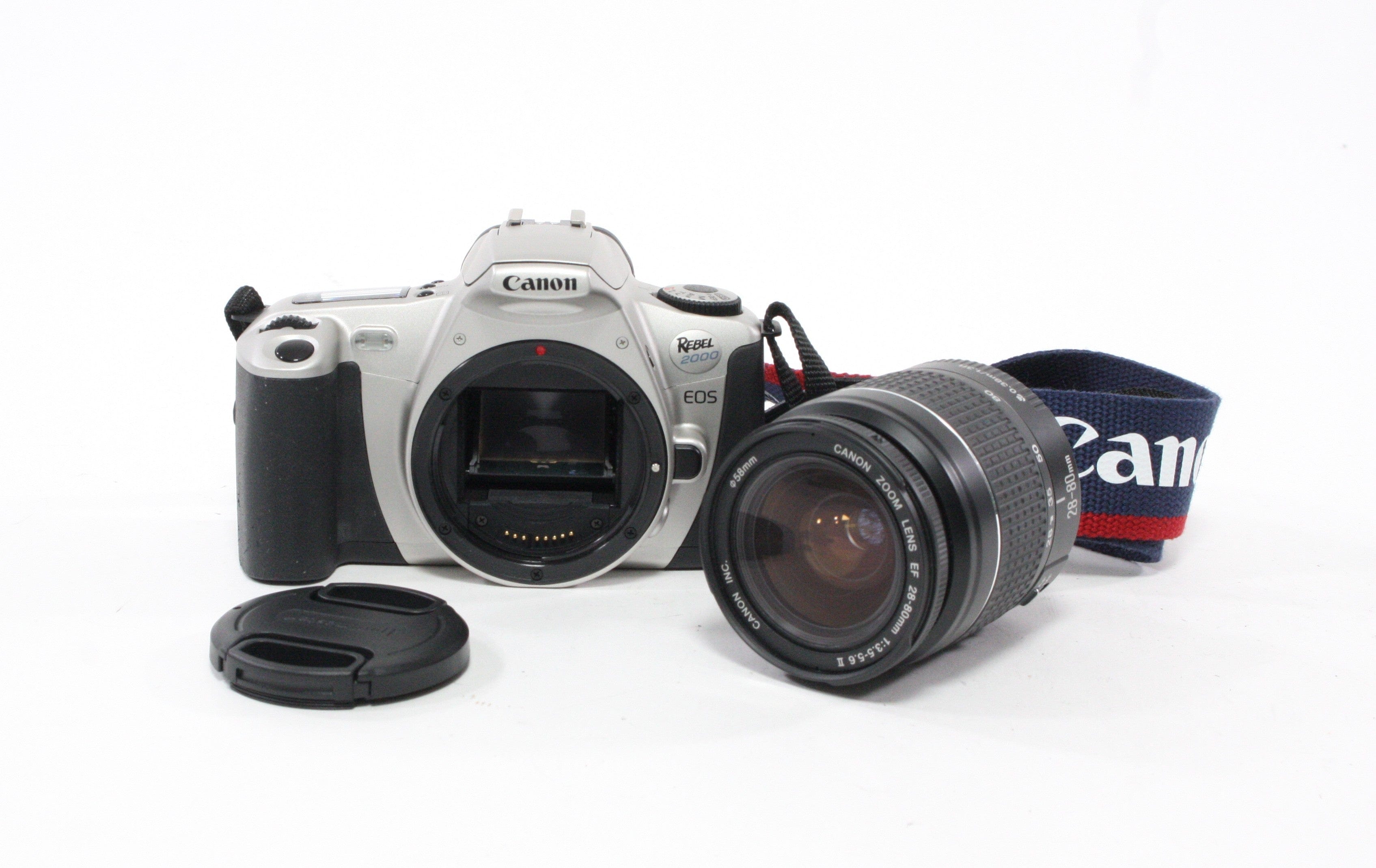 Canon Rebel 2000 DSLR Camera with 28-80mm f/3.5-5.6 II Lens