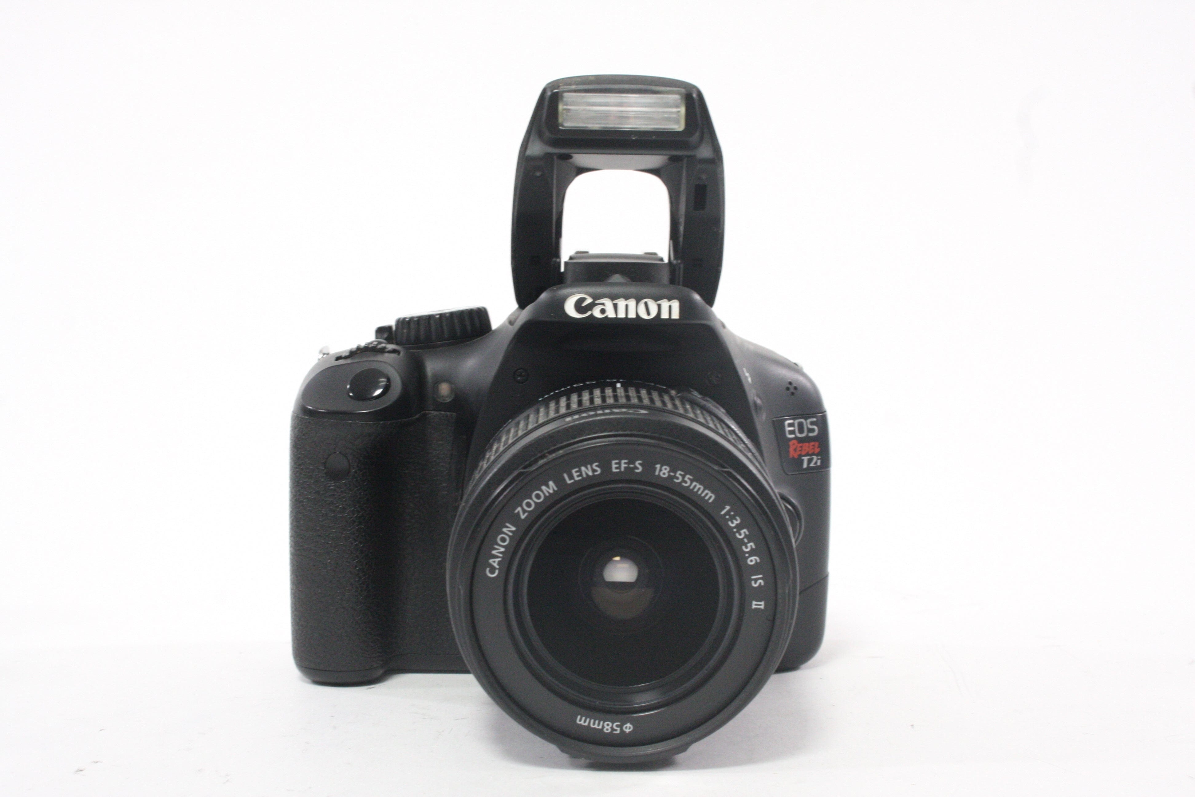 Canon Rebel T2i DSLR Camera with 18-55mm f/3.5-5.6 IS II Lens Shutter Count 6,320