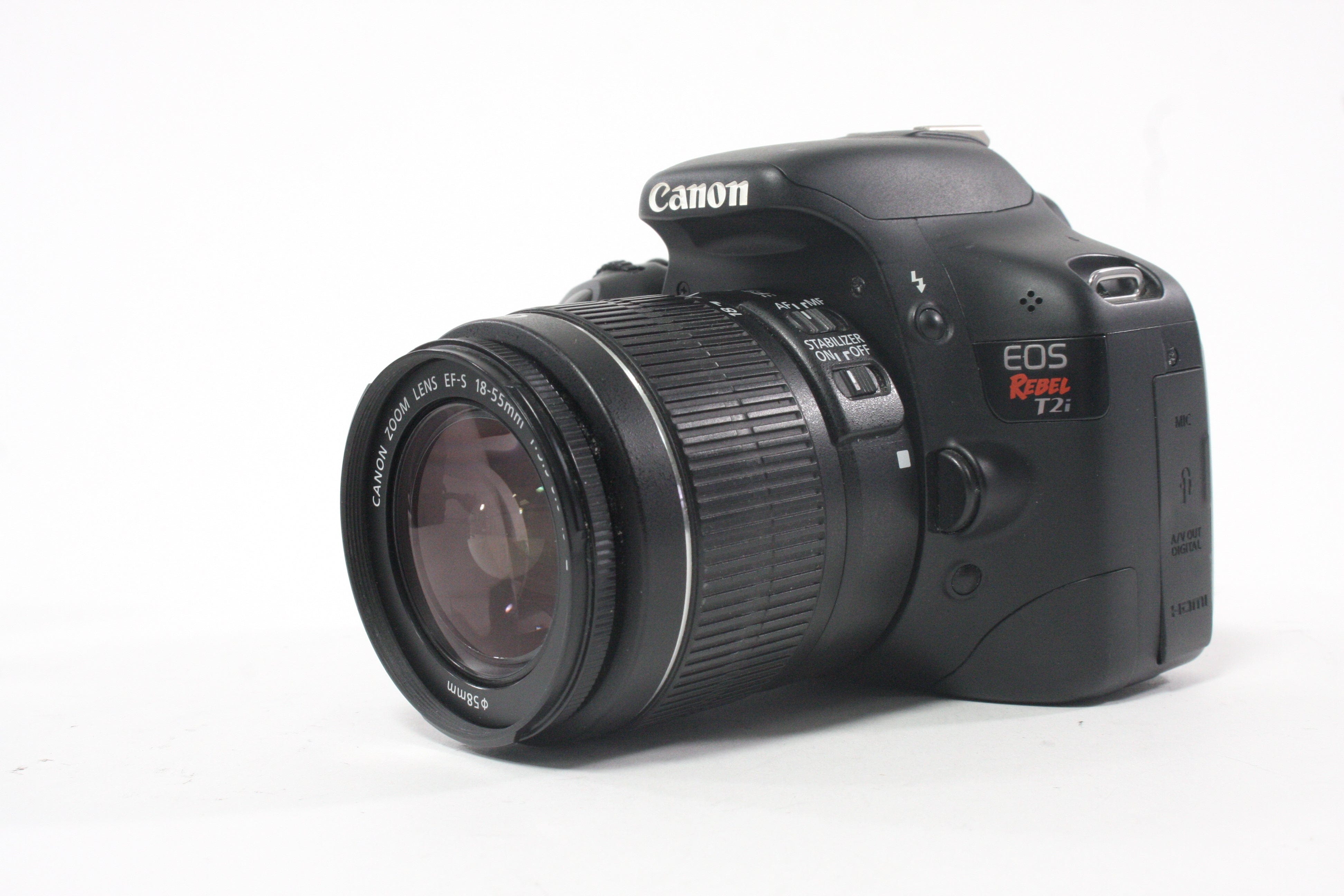 Canon Rebel T2i DSLR Camera with 18-55mm f/3.5-5.6 IS II Lens Shutter Count 6,320