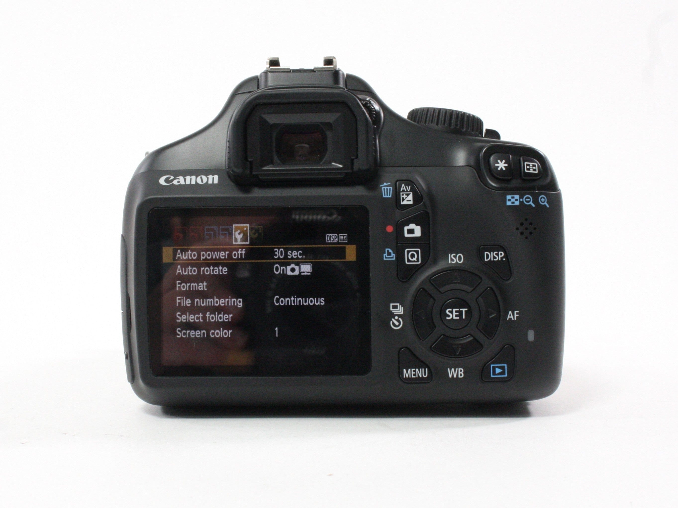 Canon Rebel T3 DSLR with 18-55mm f/3.5-5.6 IS II Lens Shutter Count 535