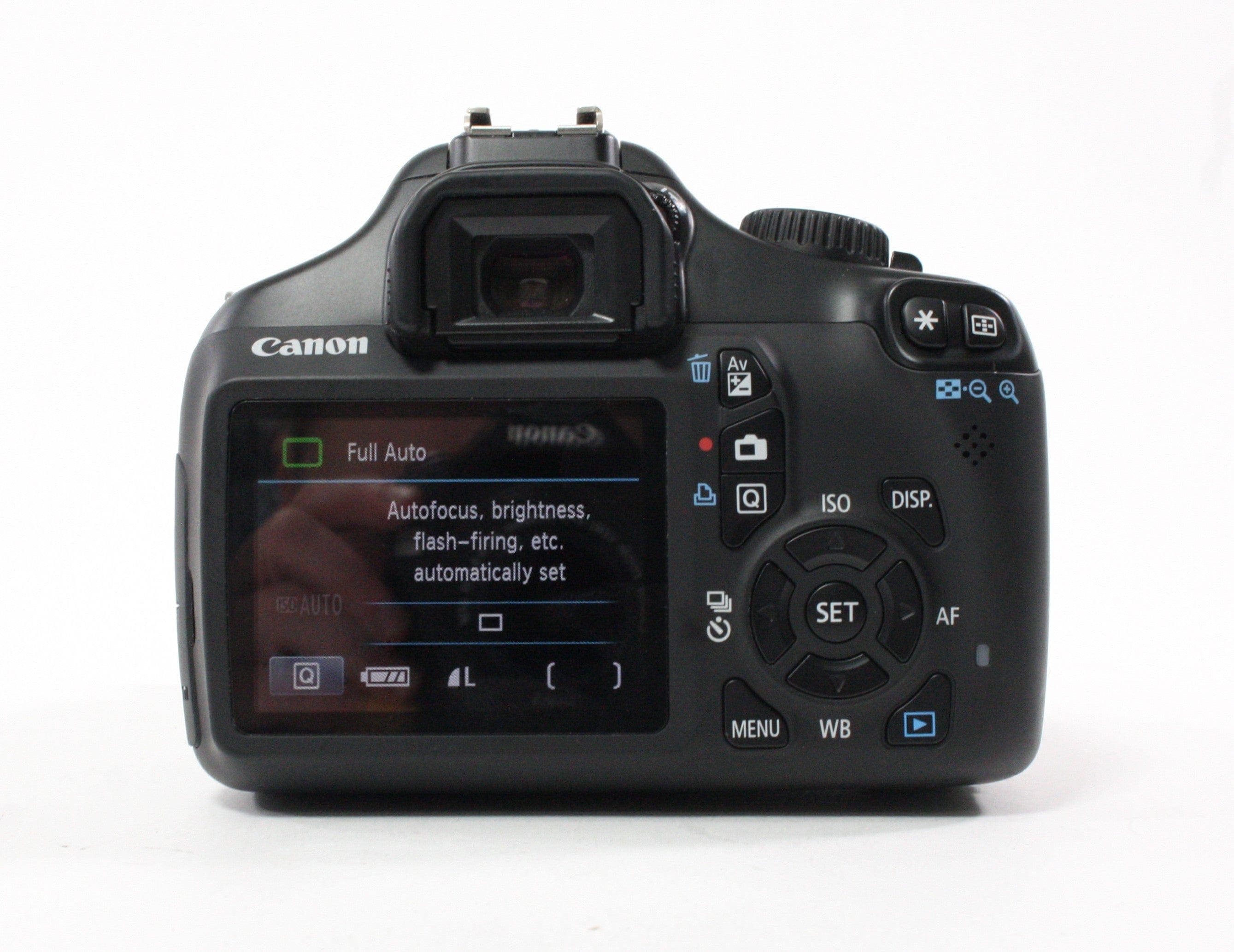 Canon Rebel T3 DSLR with 18-55mm f/3.5-5.6 IS II Lens Shutter Count 535