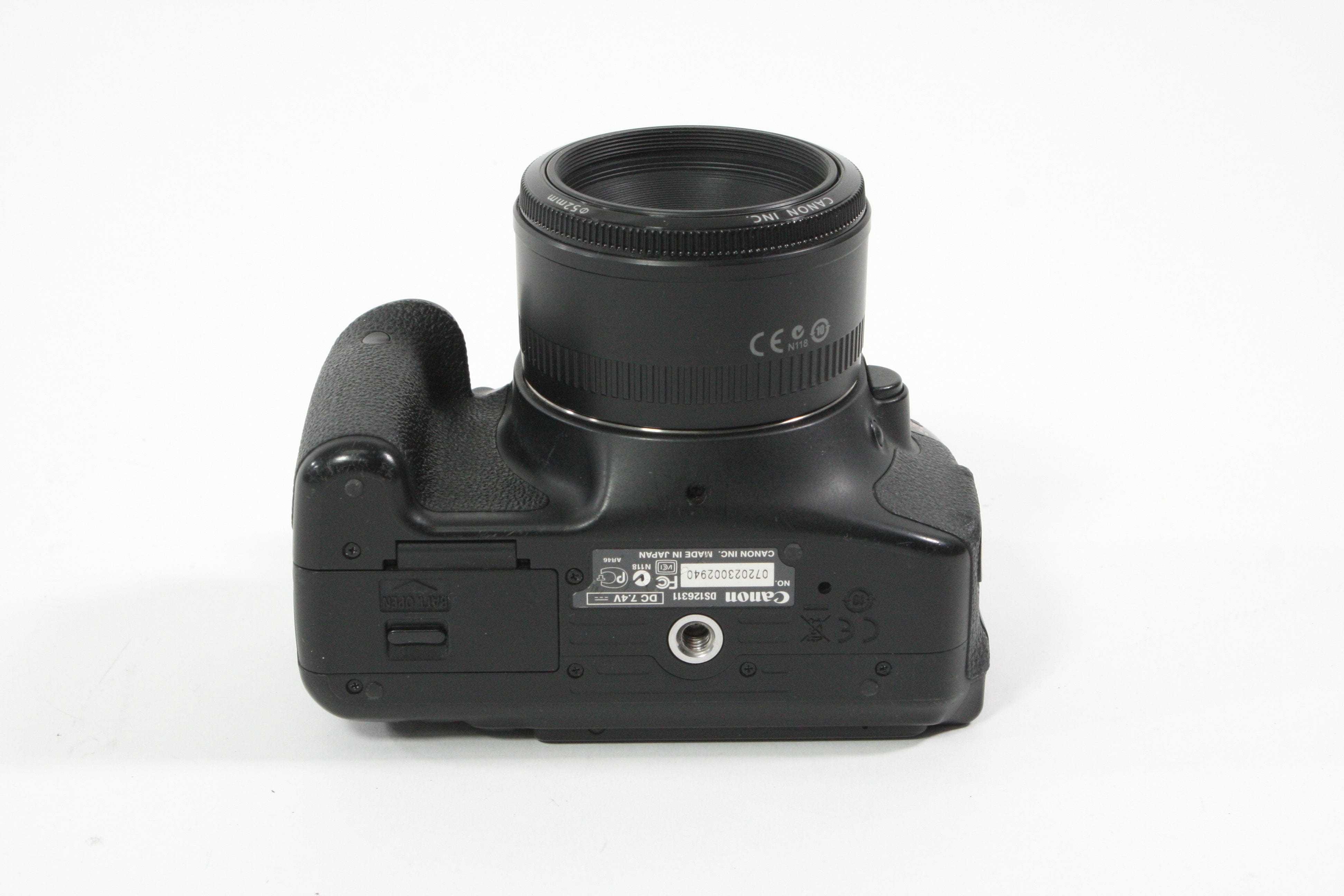 Canon Rebel T3i w/50mm F1.8 II