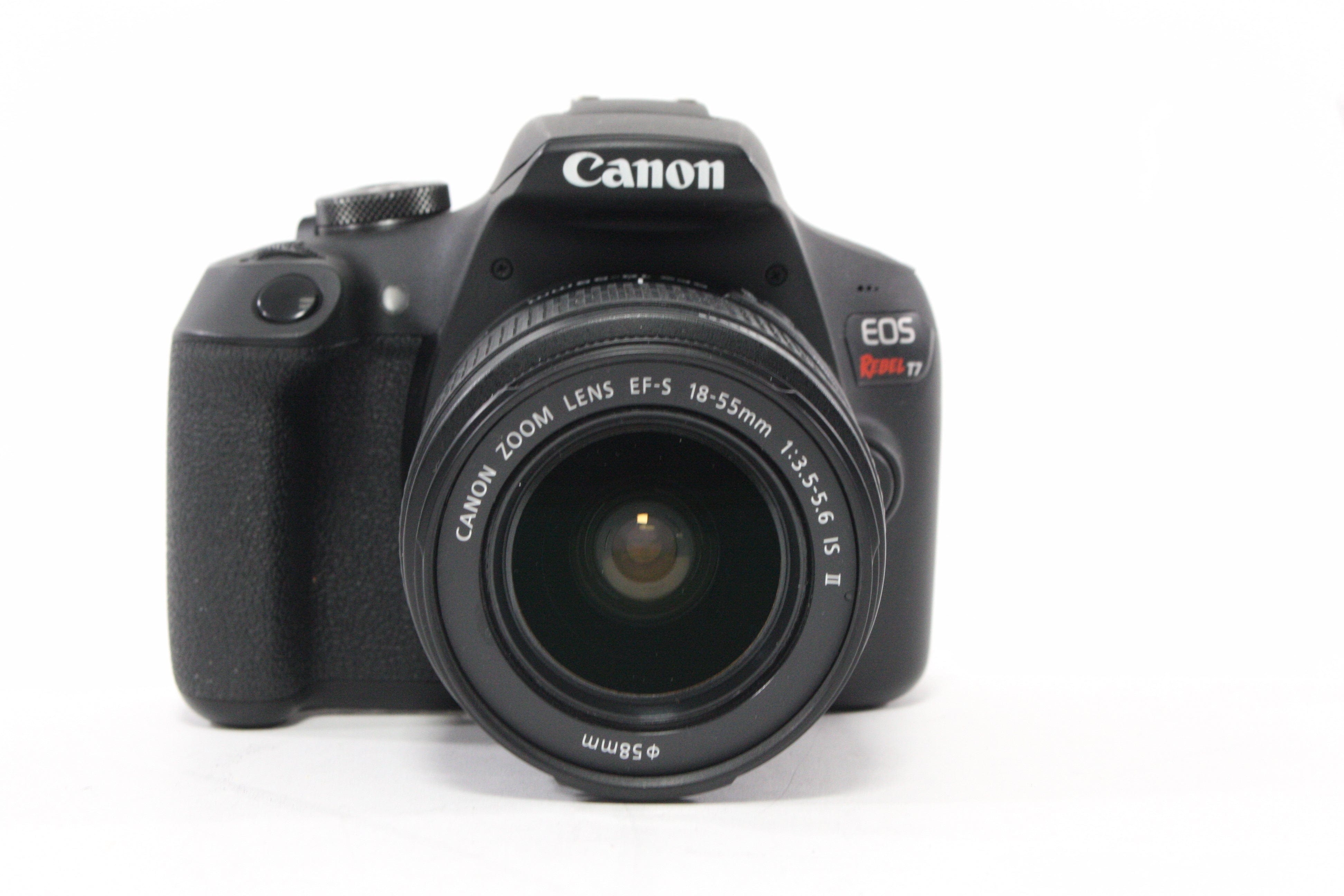 Canon Rebel T7 DSLR with 18-55mm f/3.5-5.6 IS II Lens Shutter Count 5,582