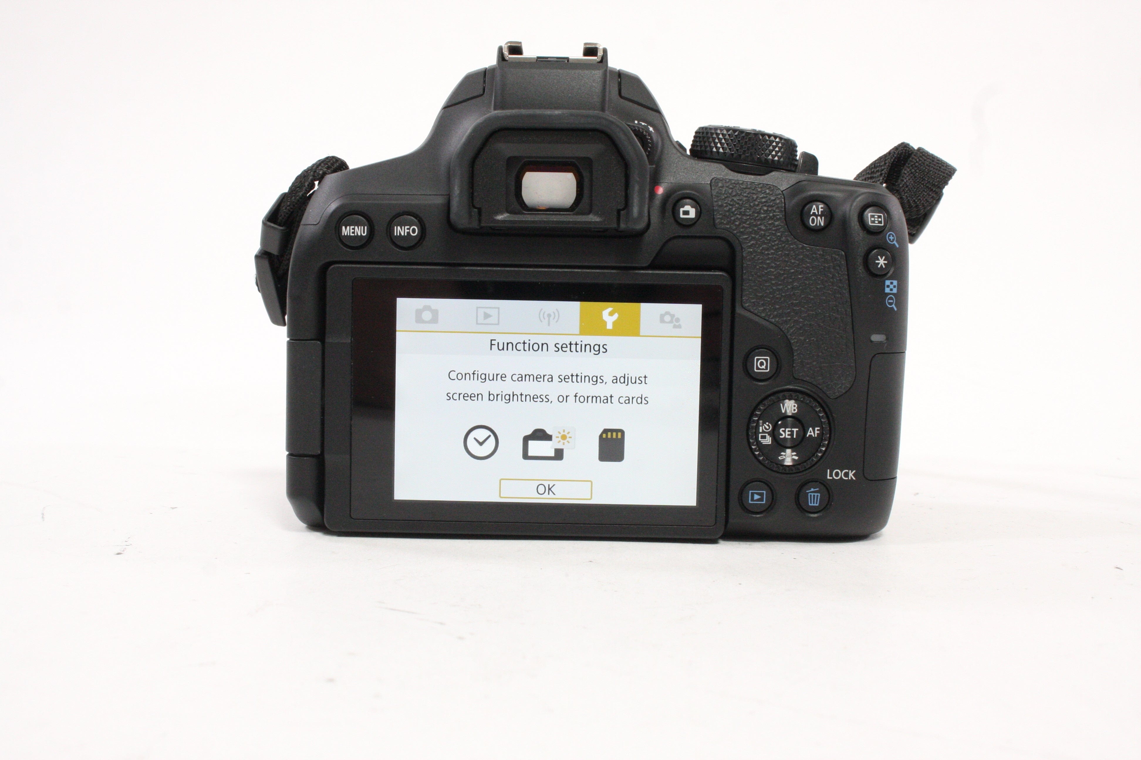 Canon Rebel T8i DSLR Camera with 18-55 f/4-5.6 IS STM Lens with Shutter Count Less Than 9,000