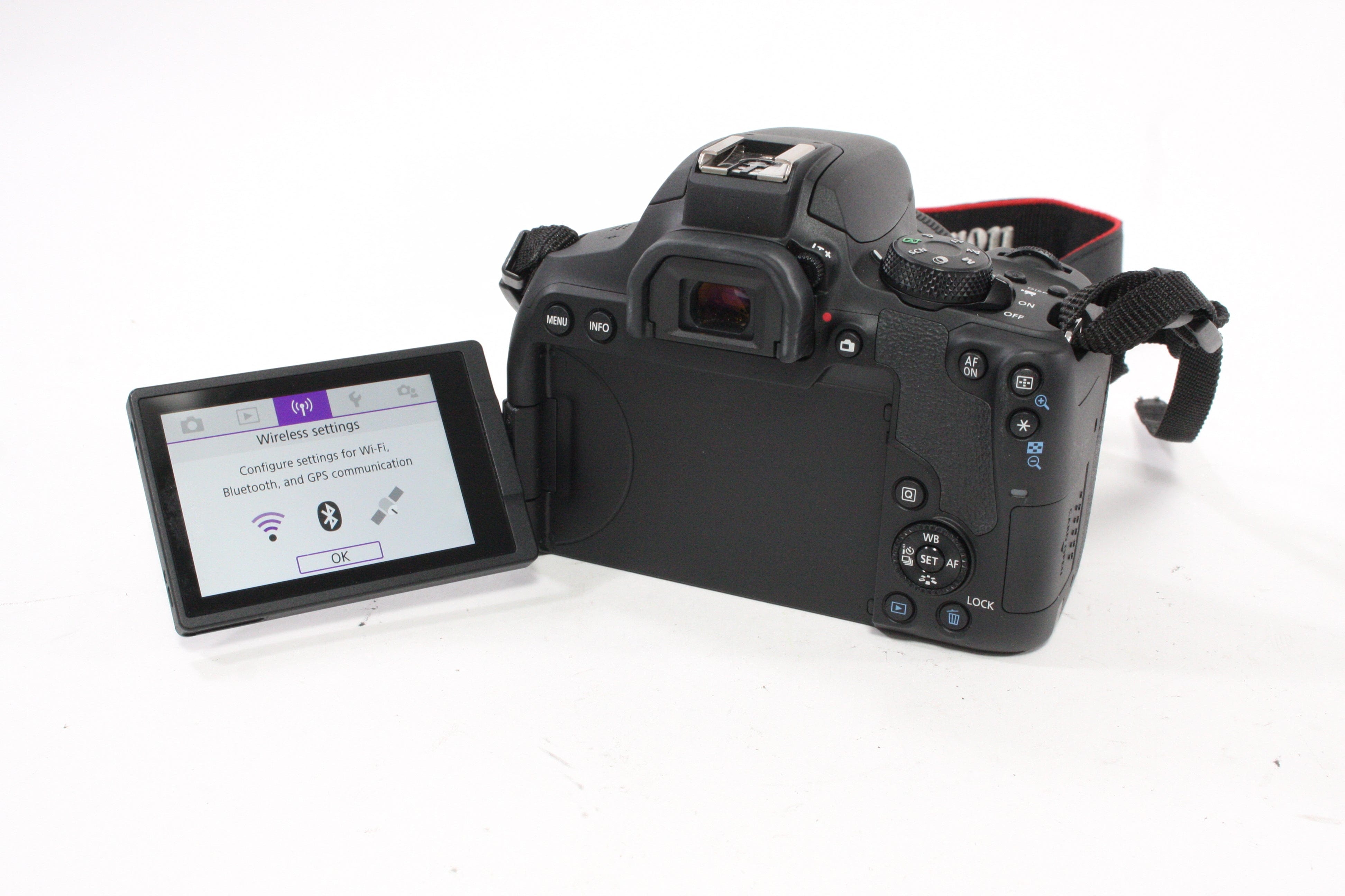 Canon Rebel T8i DSLR Camera with 18-55 f/4-5.6 IS STM Lens with Shutter Count Less Than 9,000