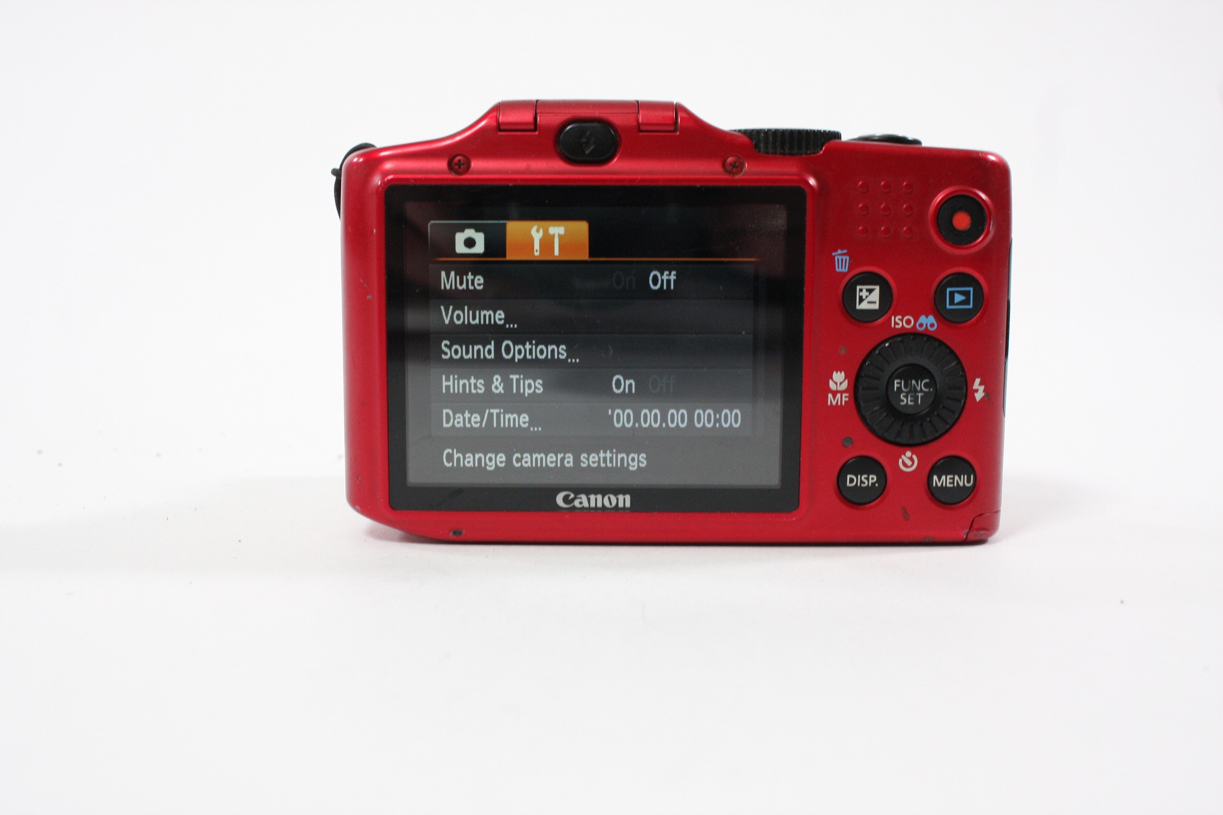 Canon SX160 Digital Point-and-Shoot Camera 16x Zoom16.0mp (Red)