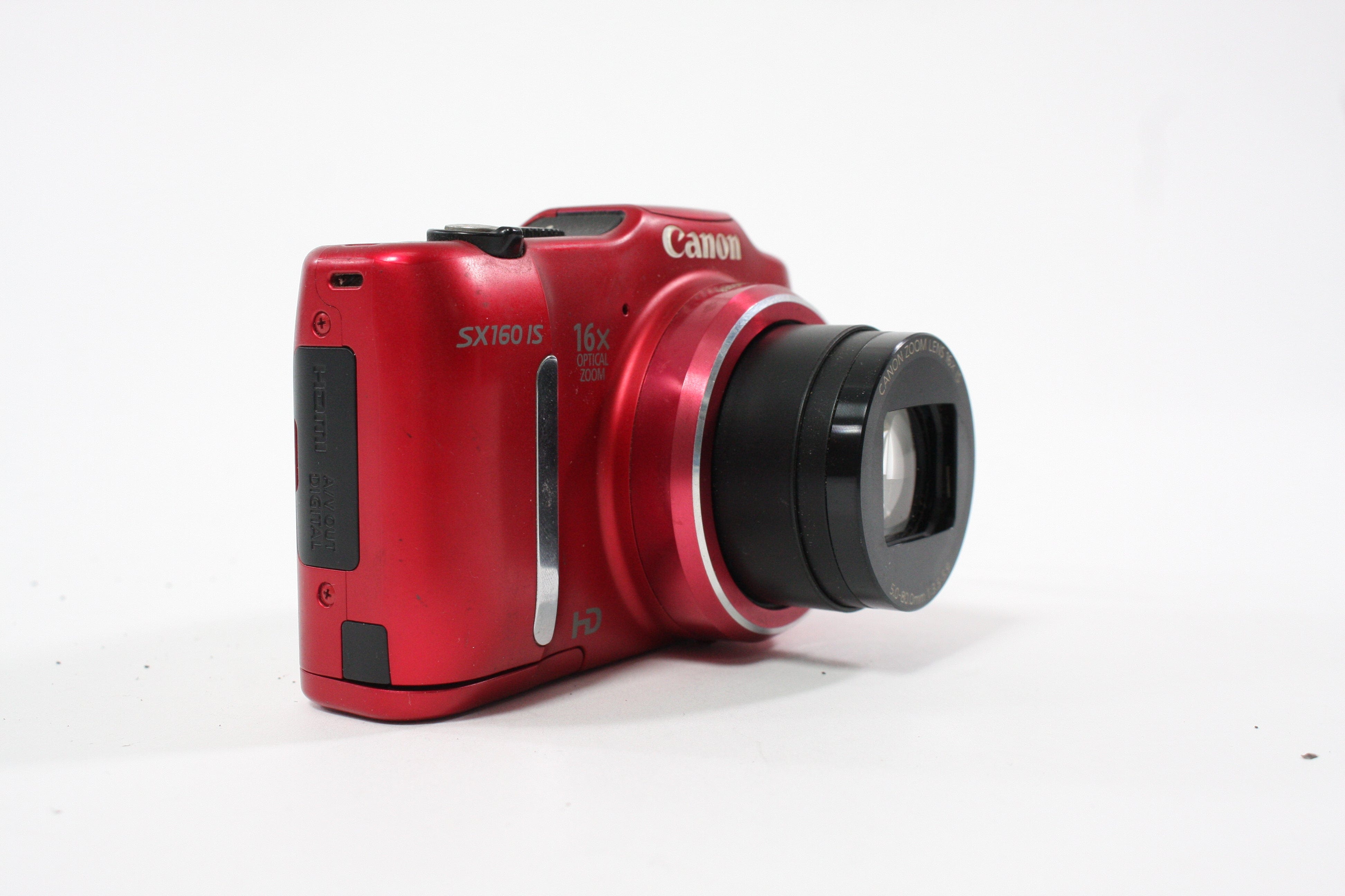 Canon SX160 Digital Point-and-Shoot Camera 16x Zoom16.0mp (Red)